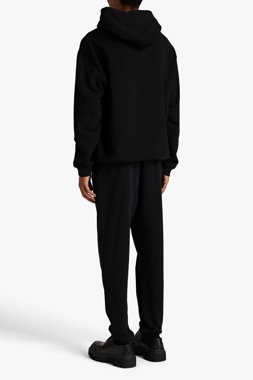 MAISON MARGIELA Printed French cotton-terry hoodie
