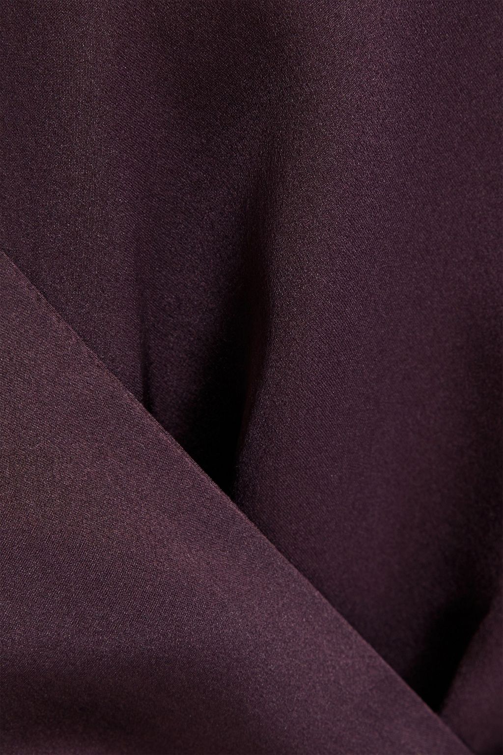 NICHOLAS Belted wrap-effect silk-satin maxi dress