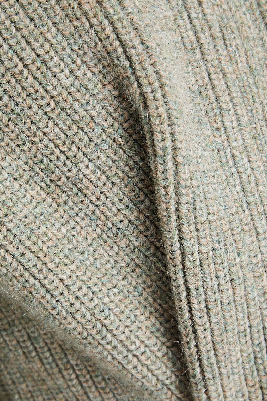 MAISON MARGIELA Mélange alpaca-blend zip-up sweater