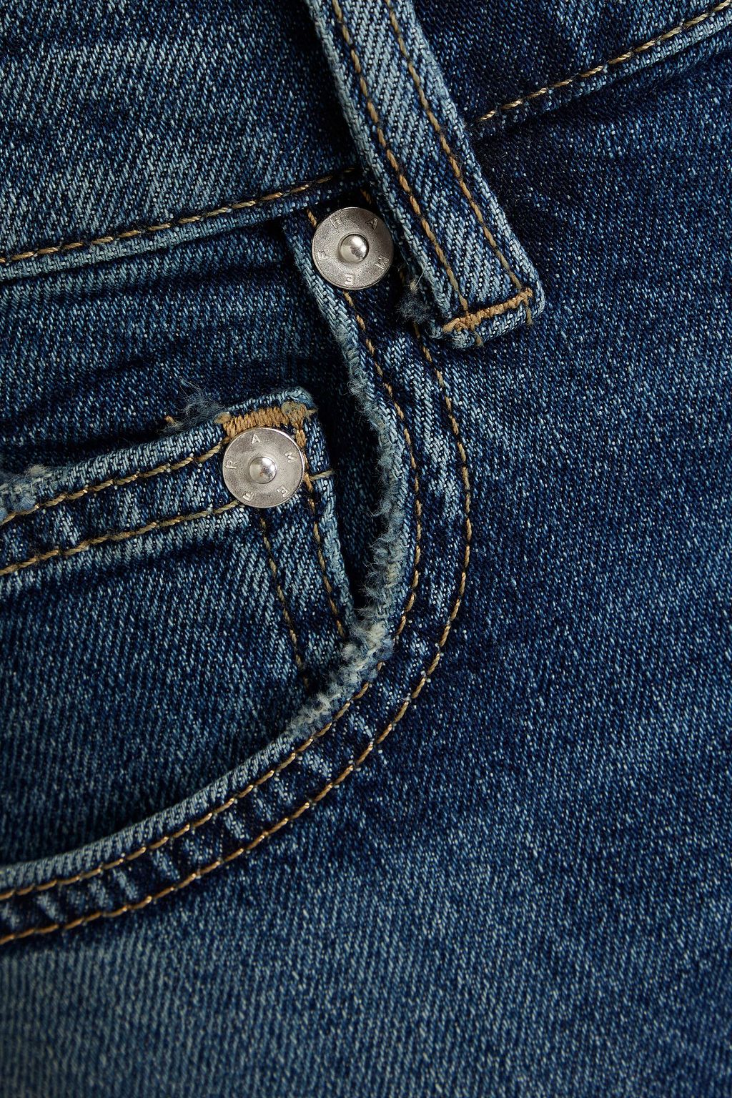 FRAME The Straight faded denim jeans