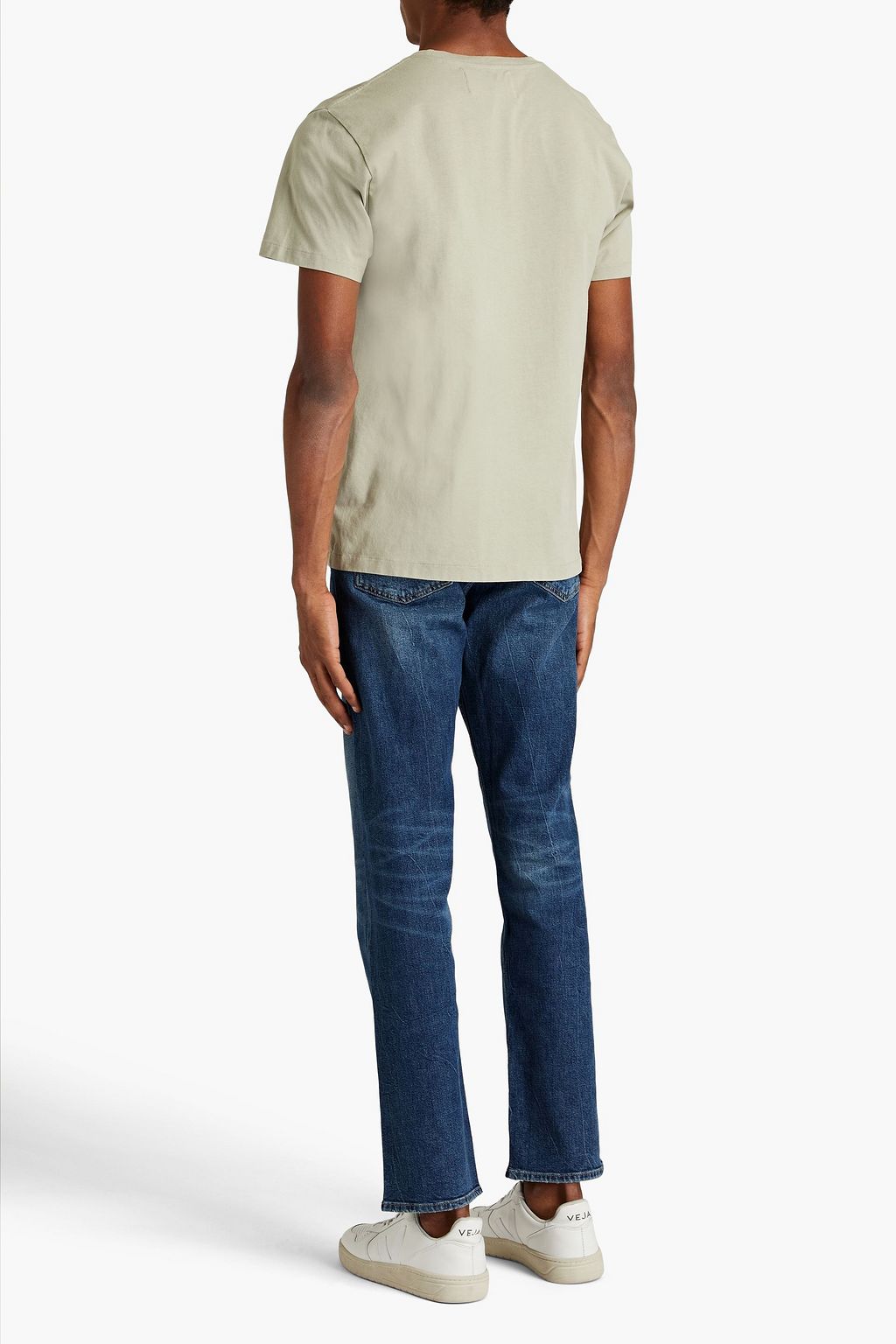 FRAME The Straight faded denim jeans