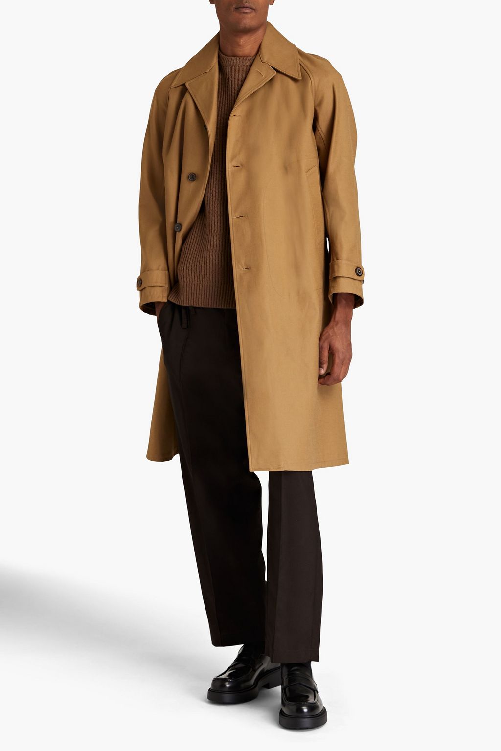 MAISON MARGIELA Cotton-gabardine trench coat