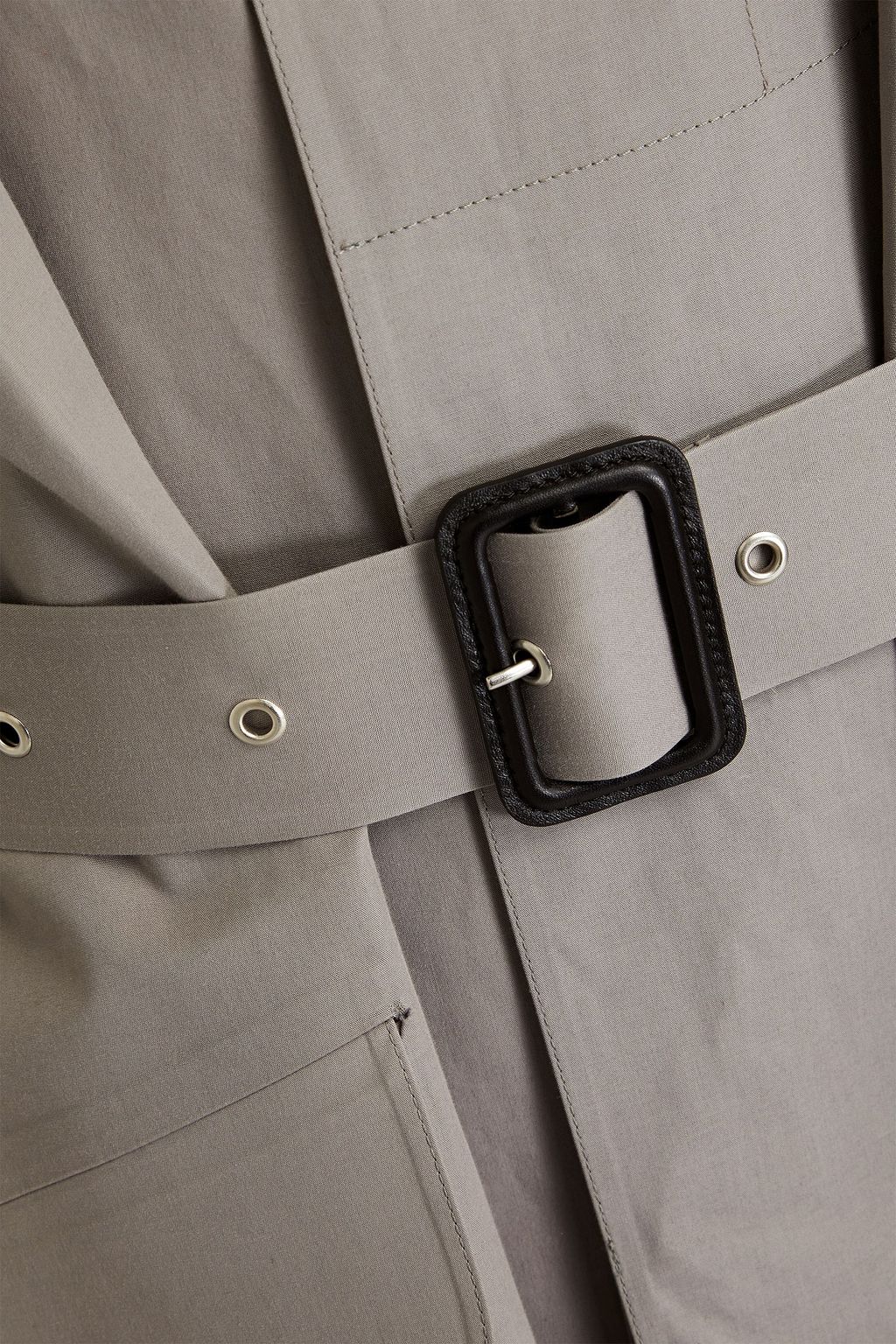 MAISON MARGIELA Oversized belted cotton-gabardine trench coat