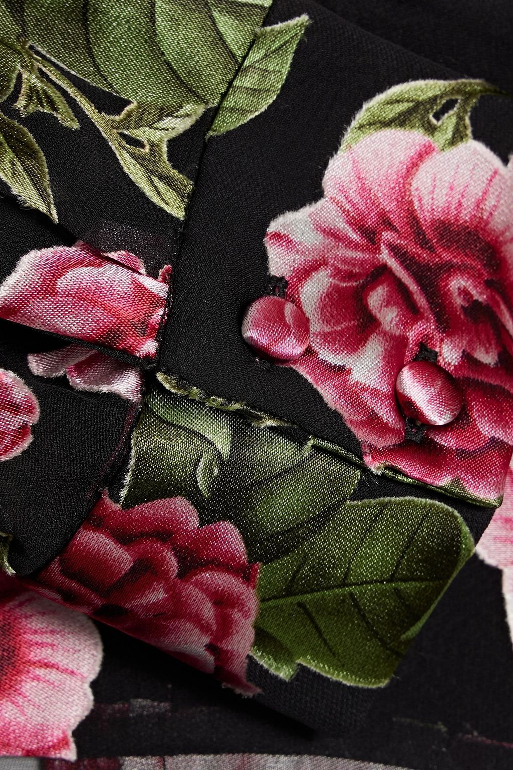 ALICE + OLIVIA フィルクーペシフォン ブラウス フローラルプリント