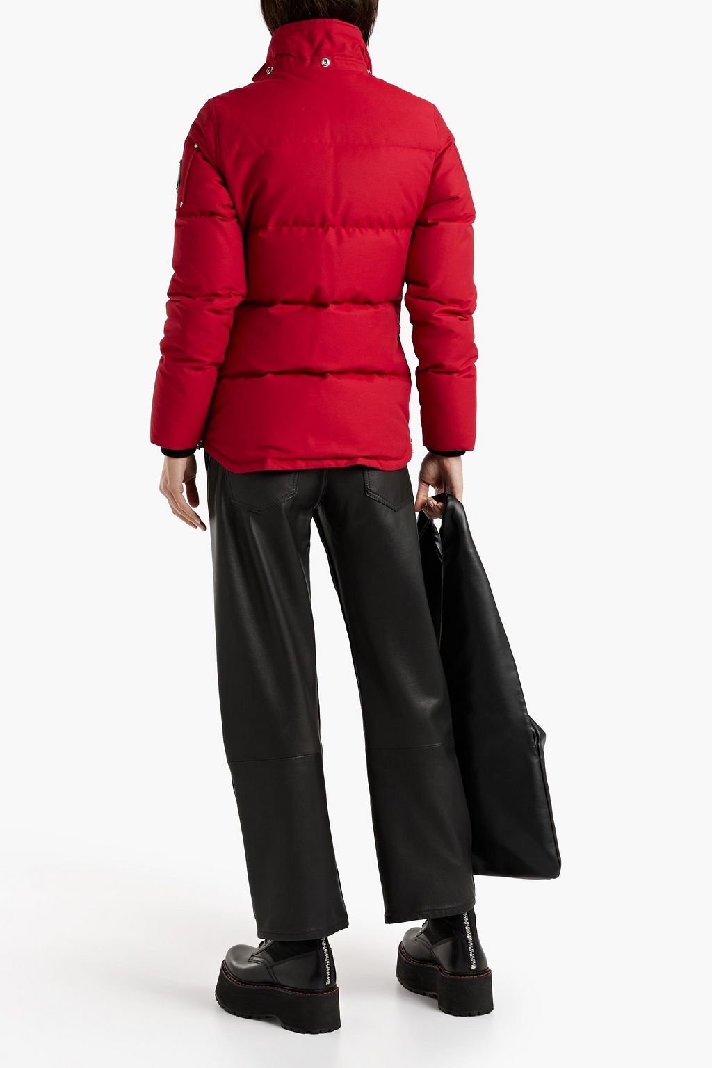 MOOSE KNUCKLES Knowlesville quilted cotton-blend canvas hooded down jacket