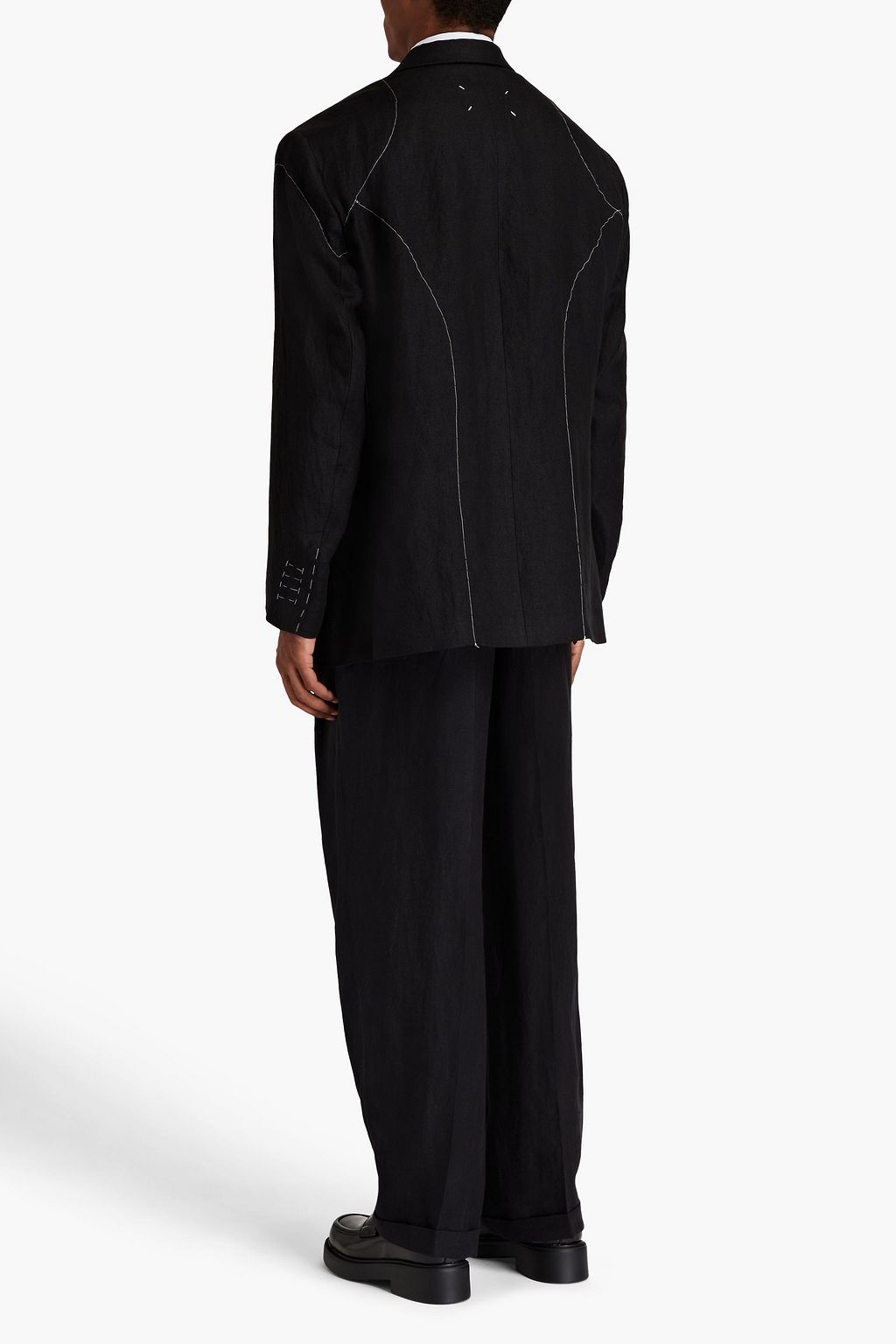 MAISON MARGIELA Linen-twill blazer