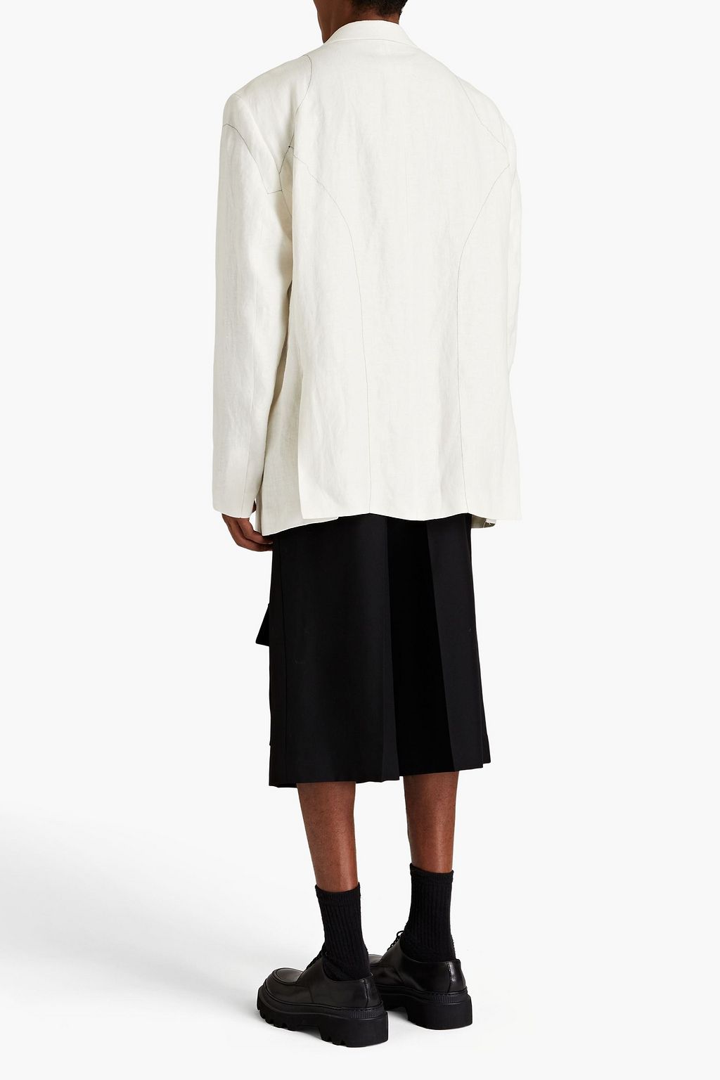 MAISON MARGIELA Linen-twill blazer