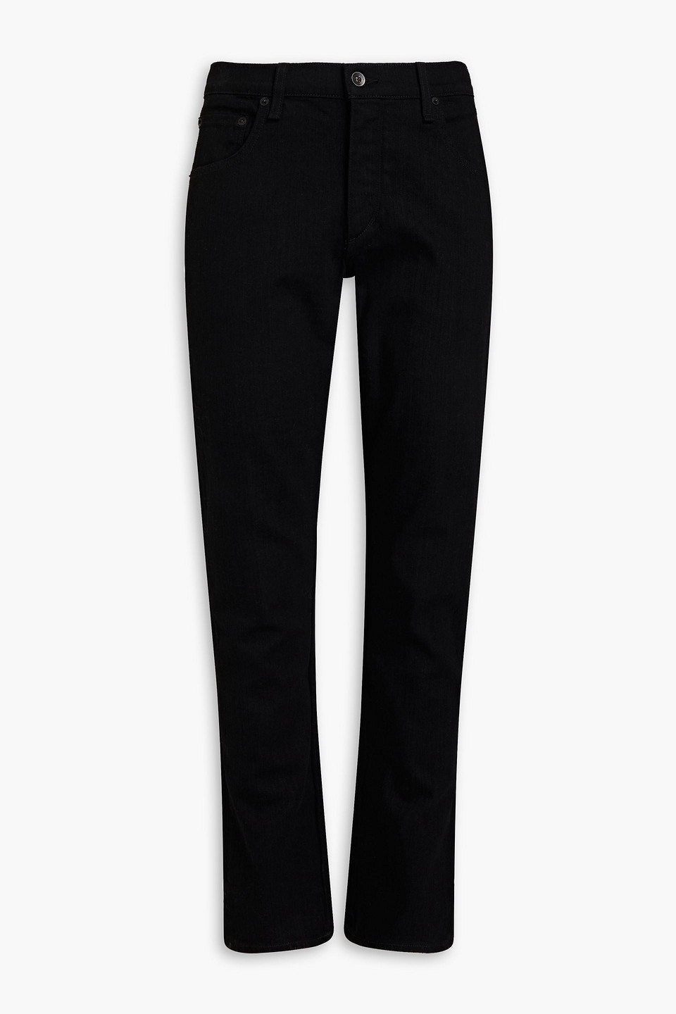 Rag & Bone Fit 2 Slim-fit Stretch-denim Jeans In Black