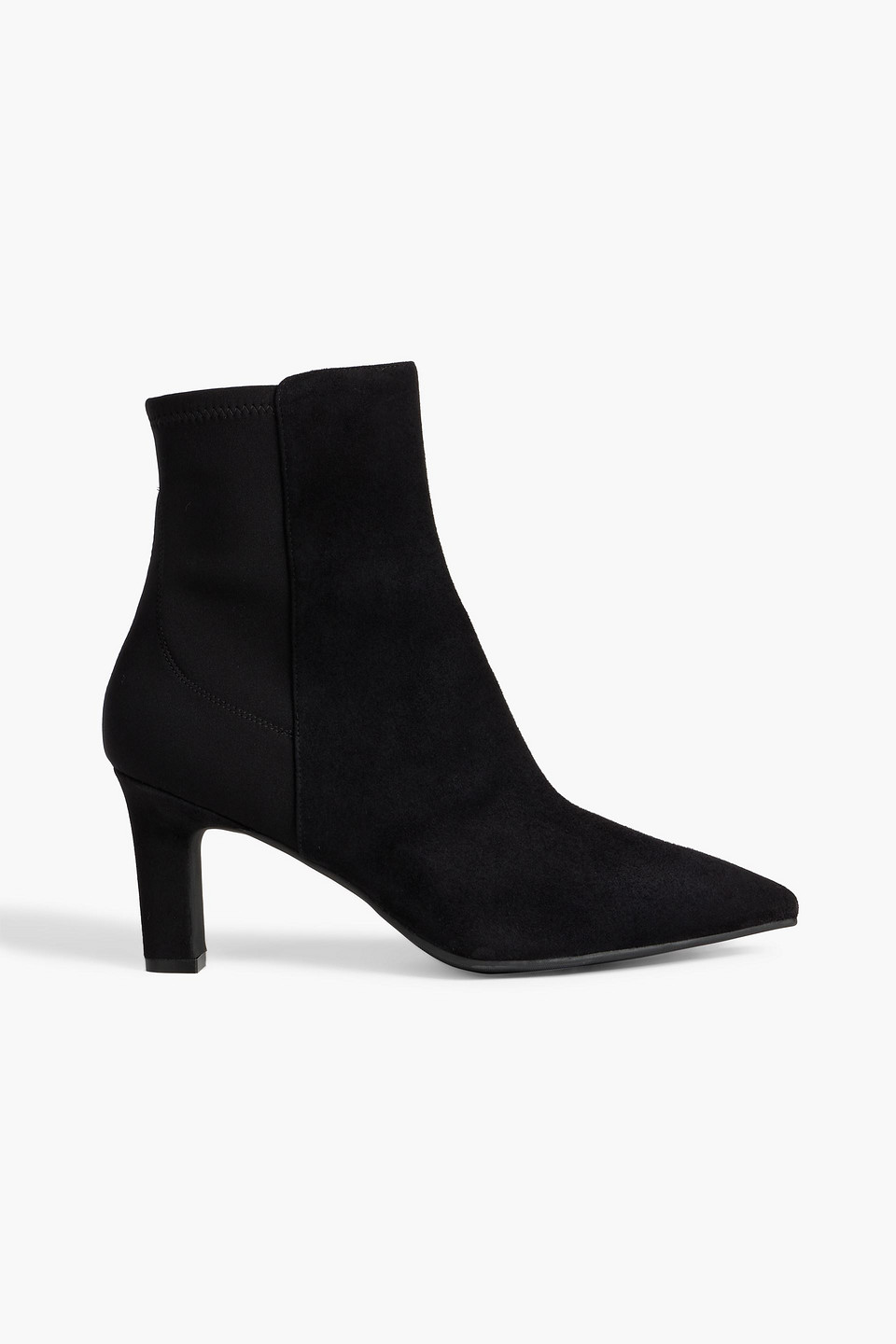 Stuart Weitzman Sue Suede Ankle Boots In Black