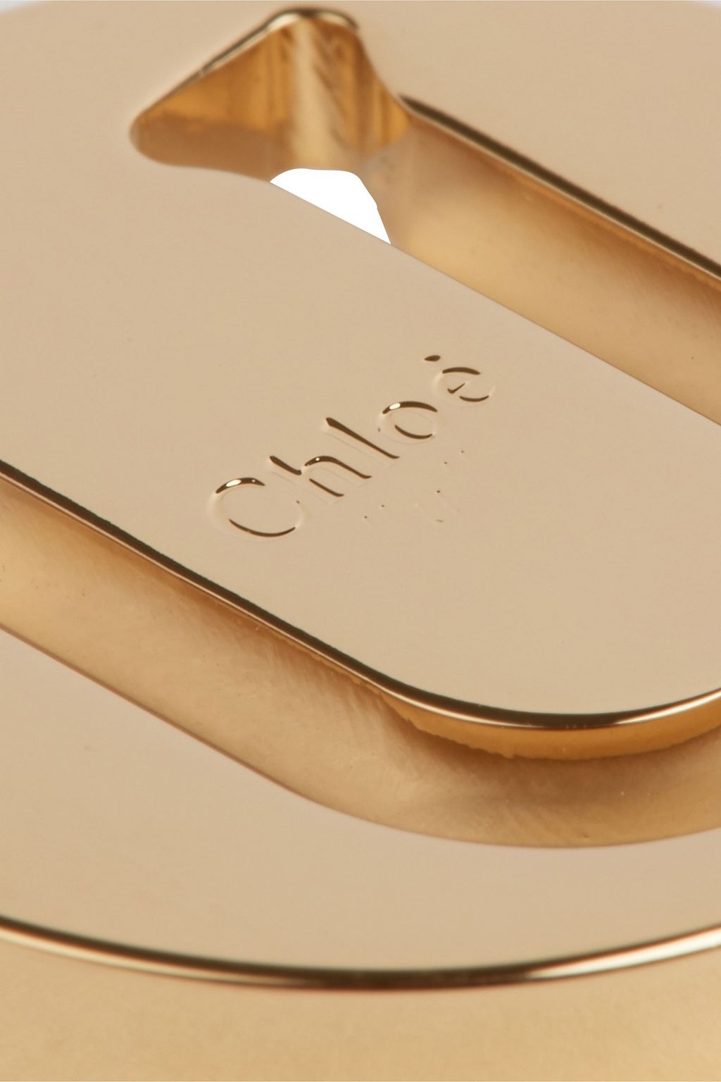 CHLOÉ Gold-tone pendant
