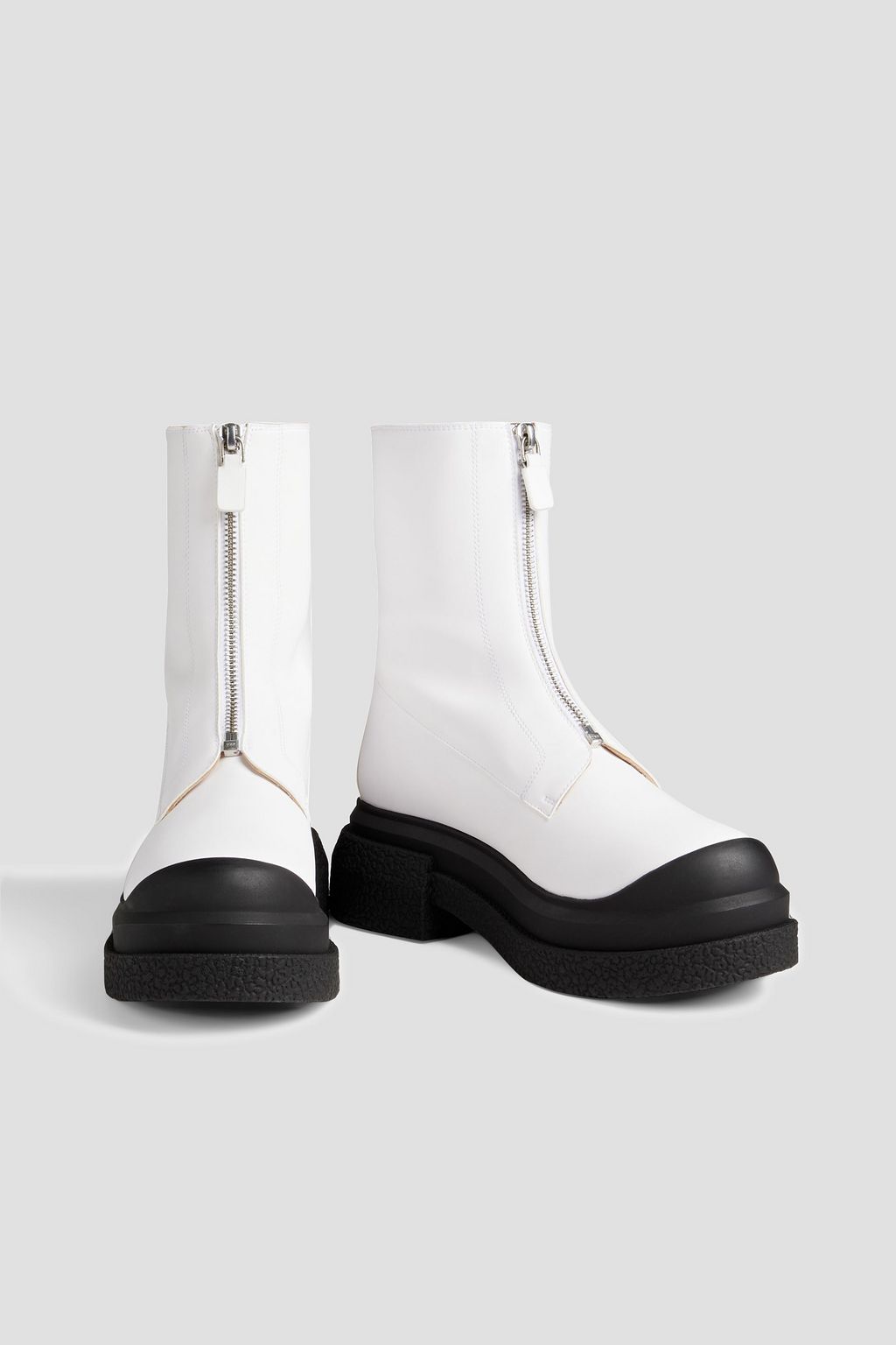 STUART WEITZMAN Charli faux leather ankle boots
