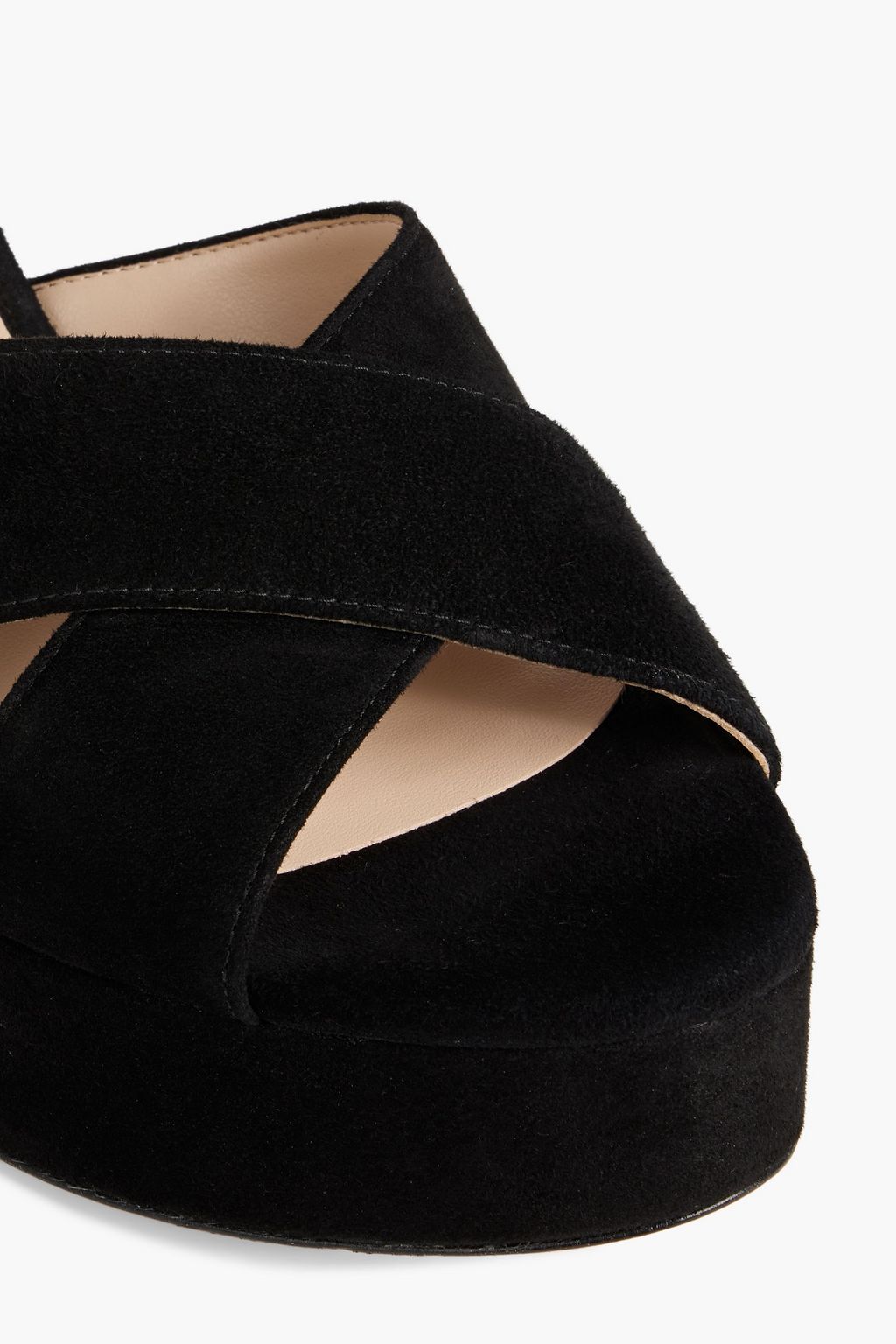 STUART WEITZMAN Kassidy suede platform sandals