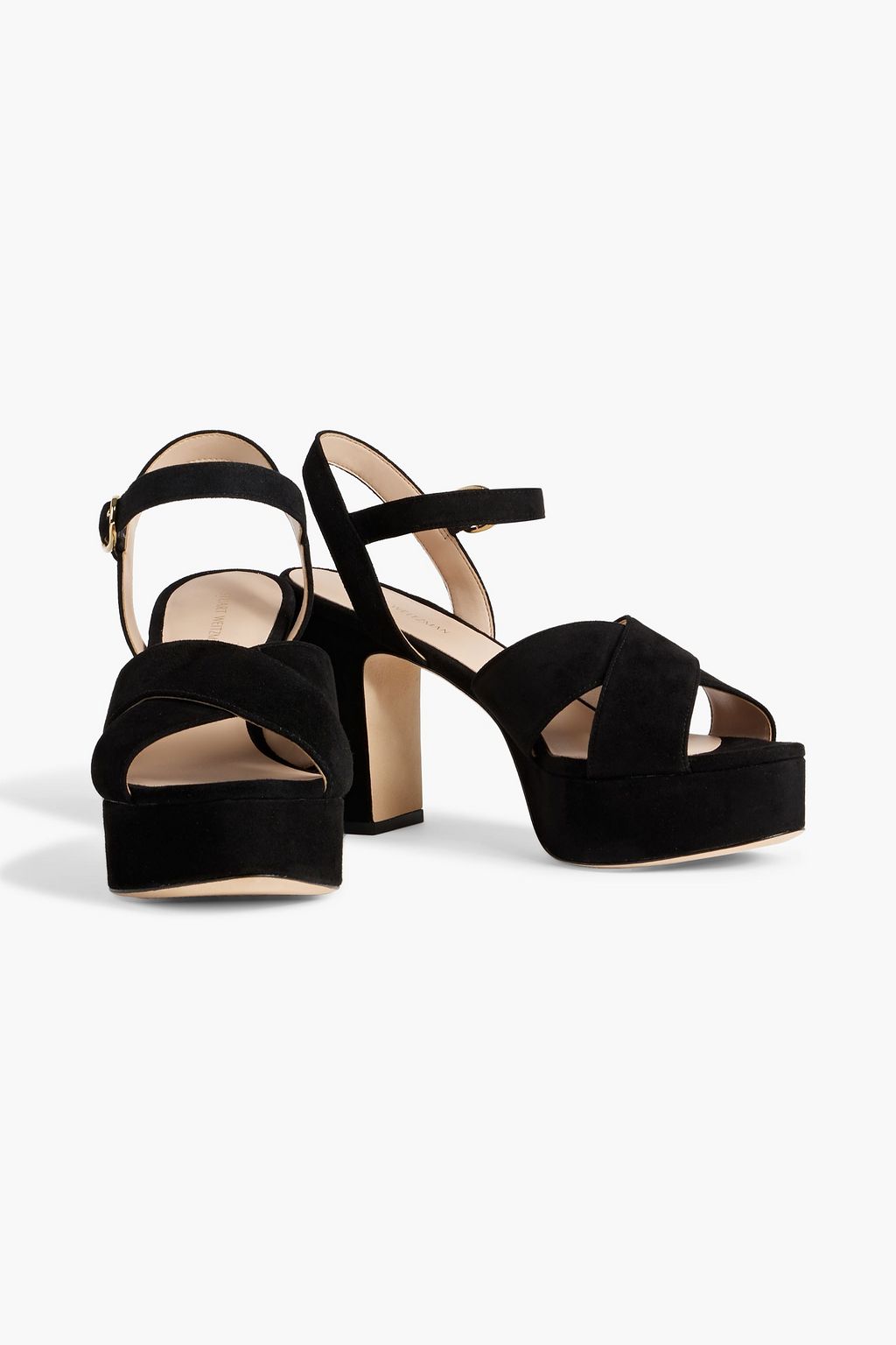 STUART WEITZMAN Kassidy suede platform sandals