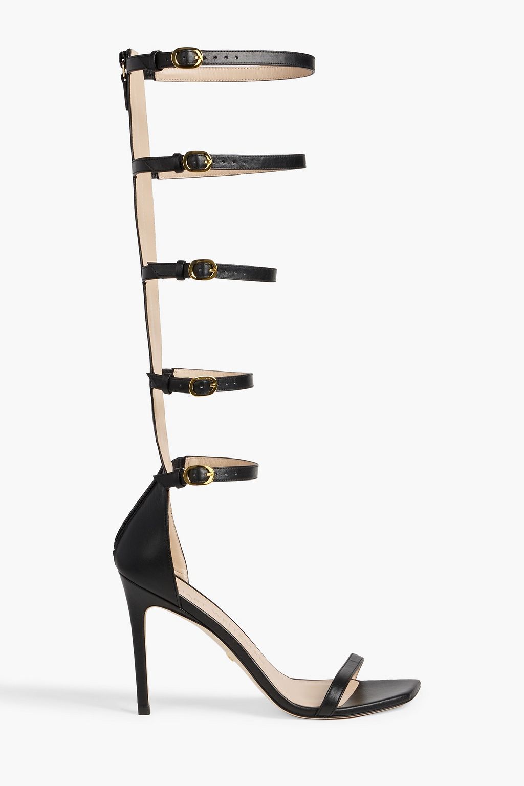 STUART WEITZMAN Buckled leather sandals | THE OUTNET