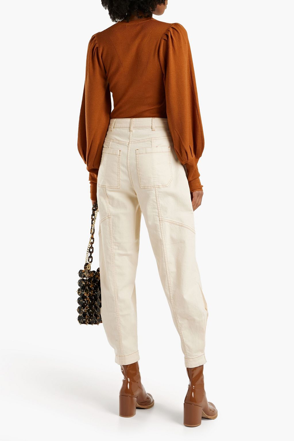 ULLA JOHNSON Ribbed wool sweater