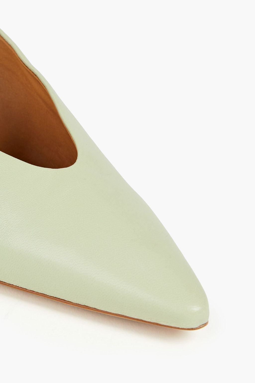 MAISON MARGIELA Leather slingback pumps