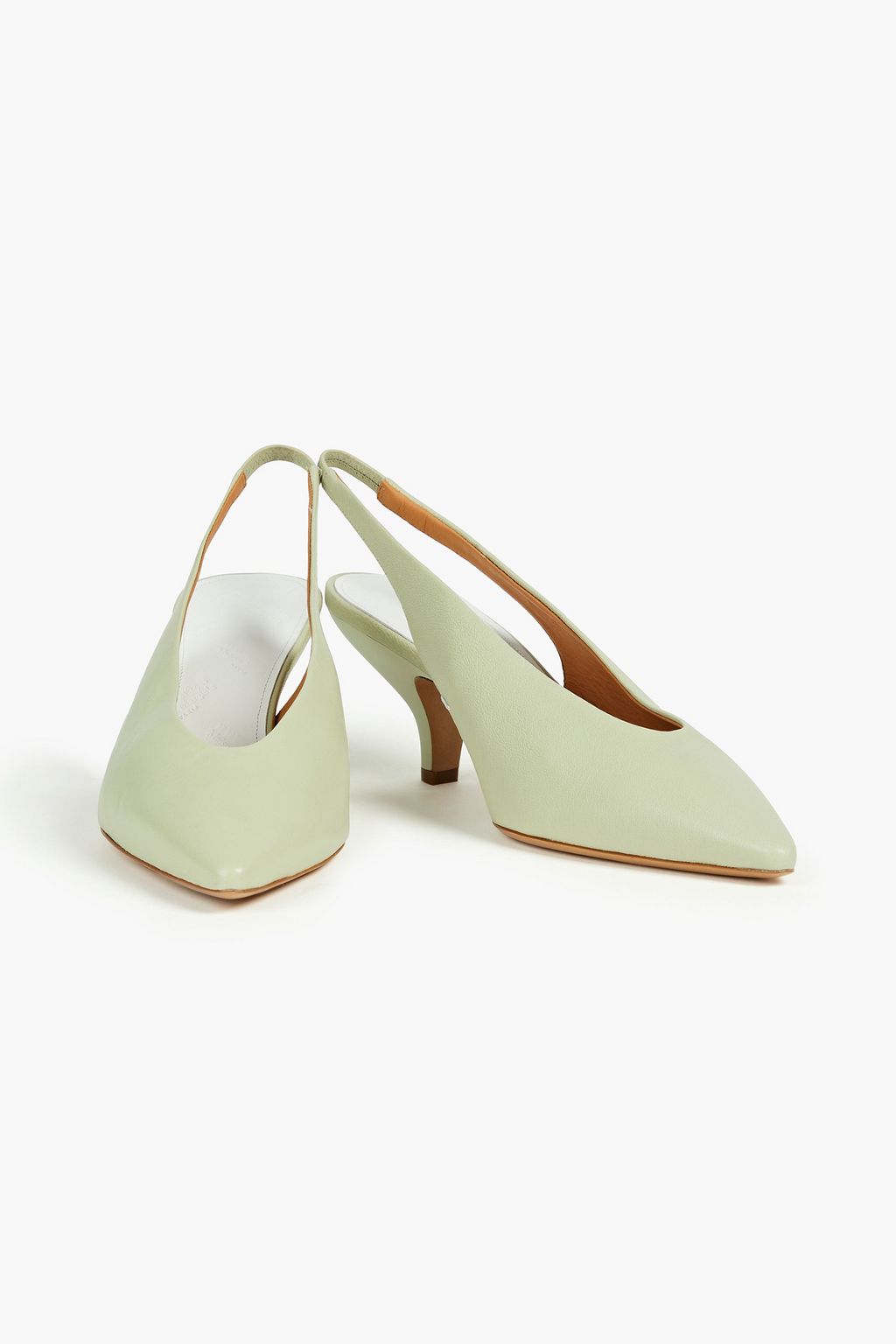 MAISON MARGIELA Leather slingback pumps