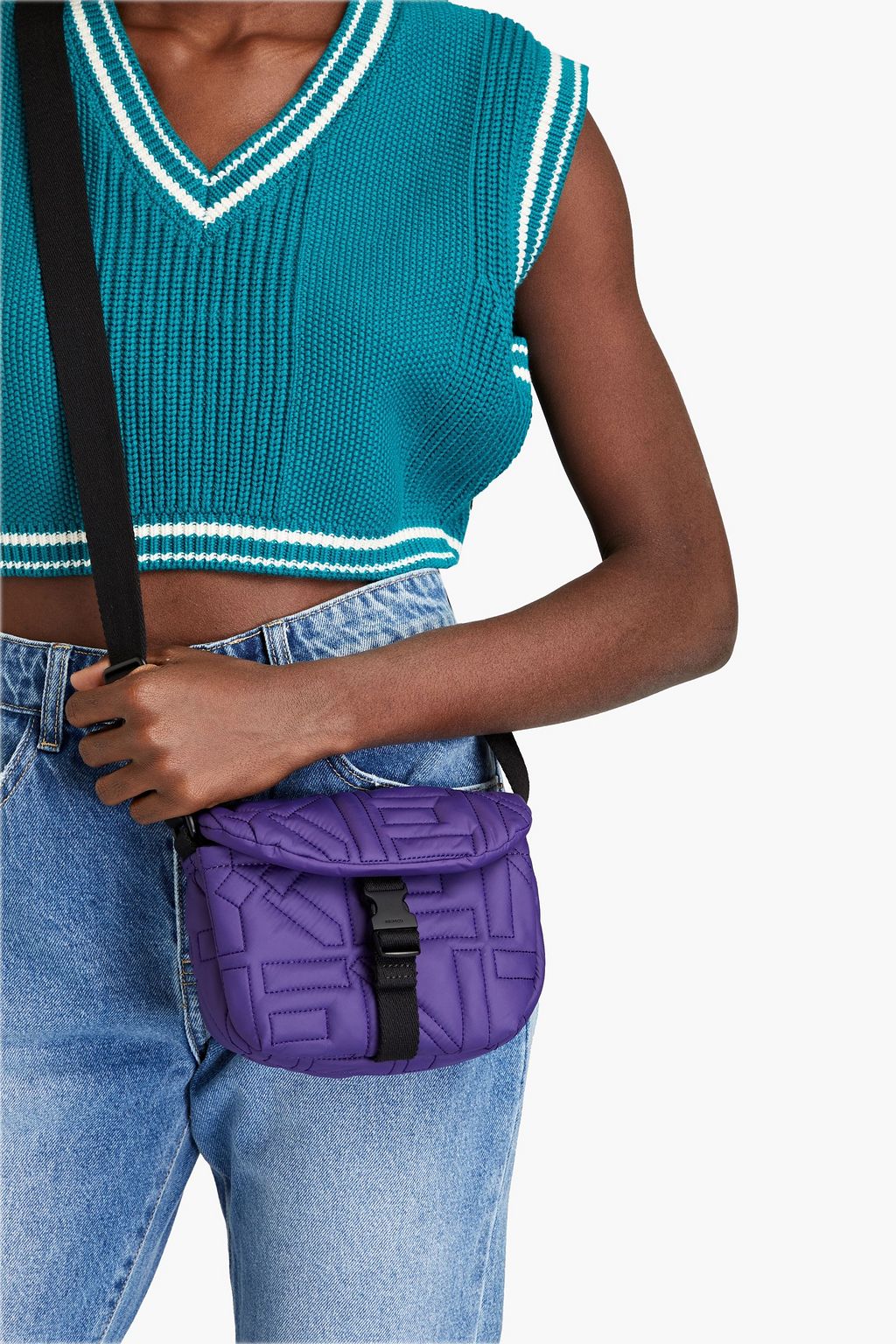 KENZO Quilted shell shoulder bag