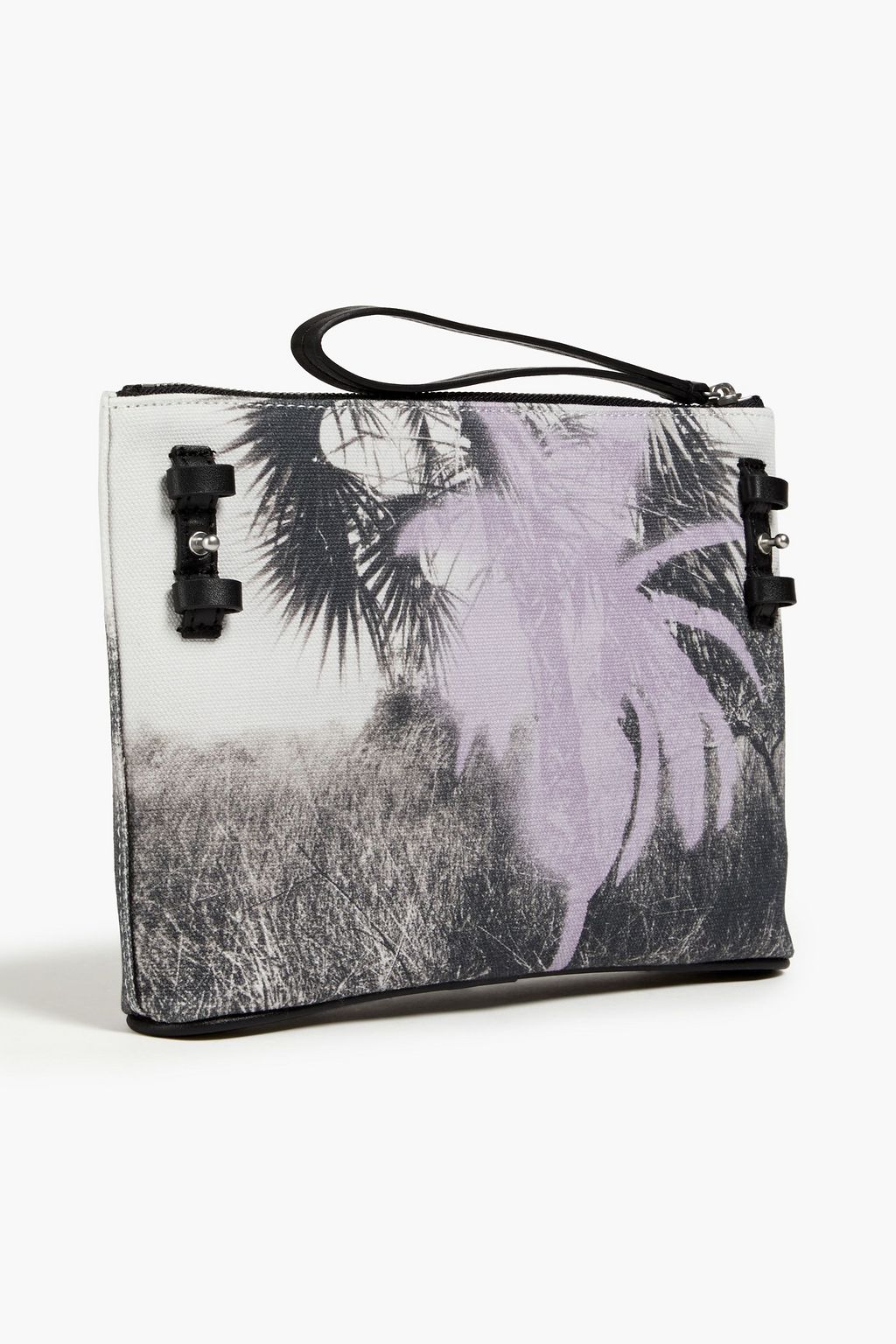KENZO Printed canvas pouch