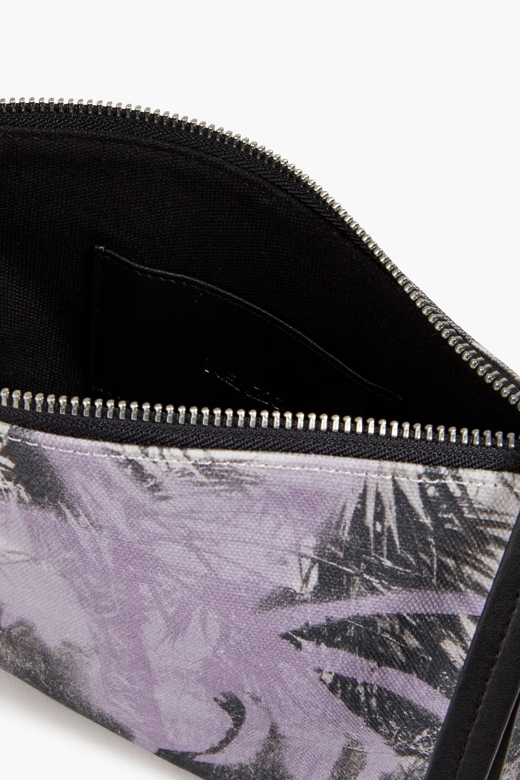 KENZO Printed canvas pouch