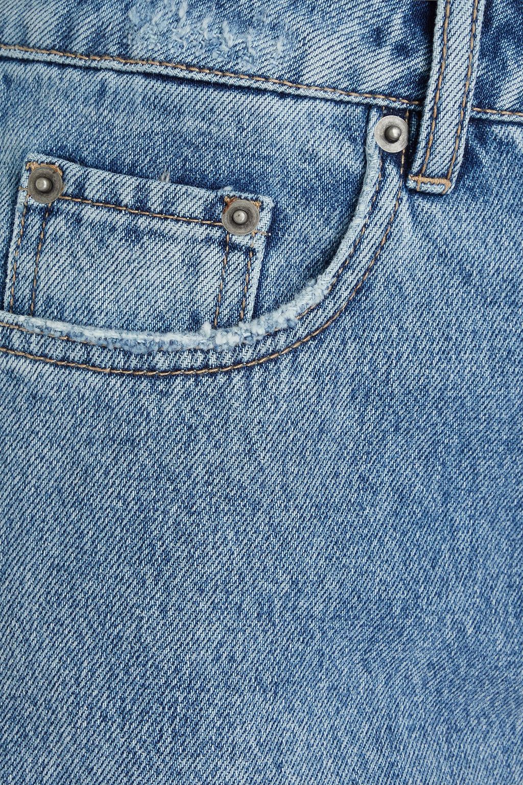 KSUBI デニム ショートパンツ ダメージ加工