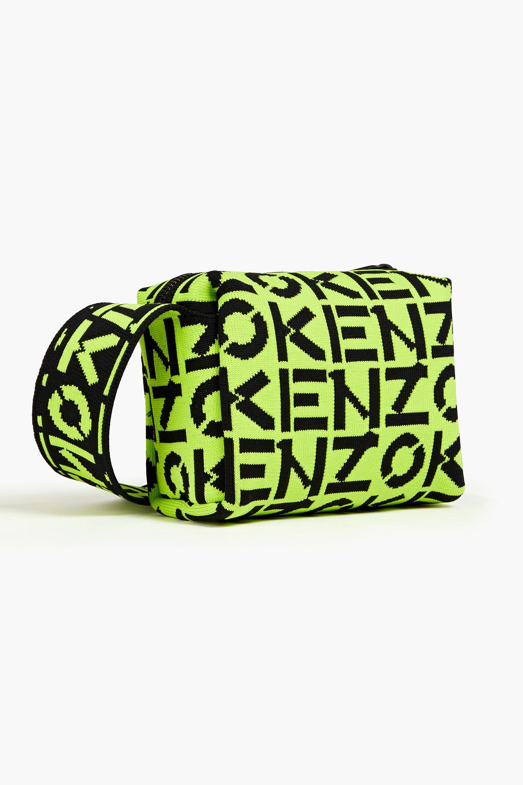KENZO Jacquard-knit shoulder bag