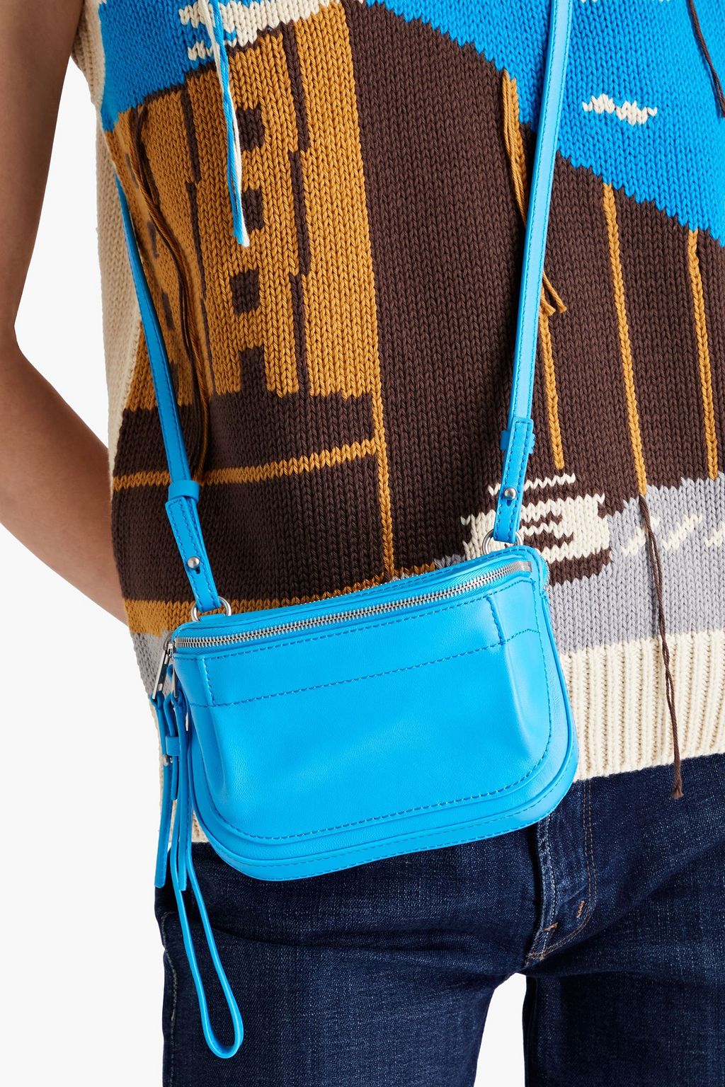 KENZO Leather shoulder bag