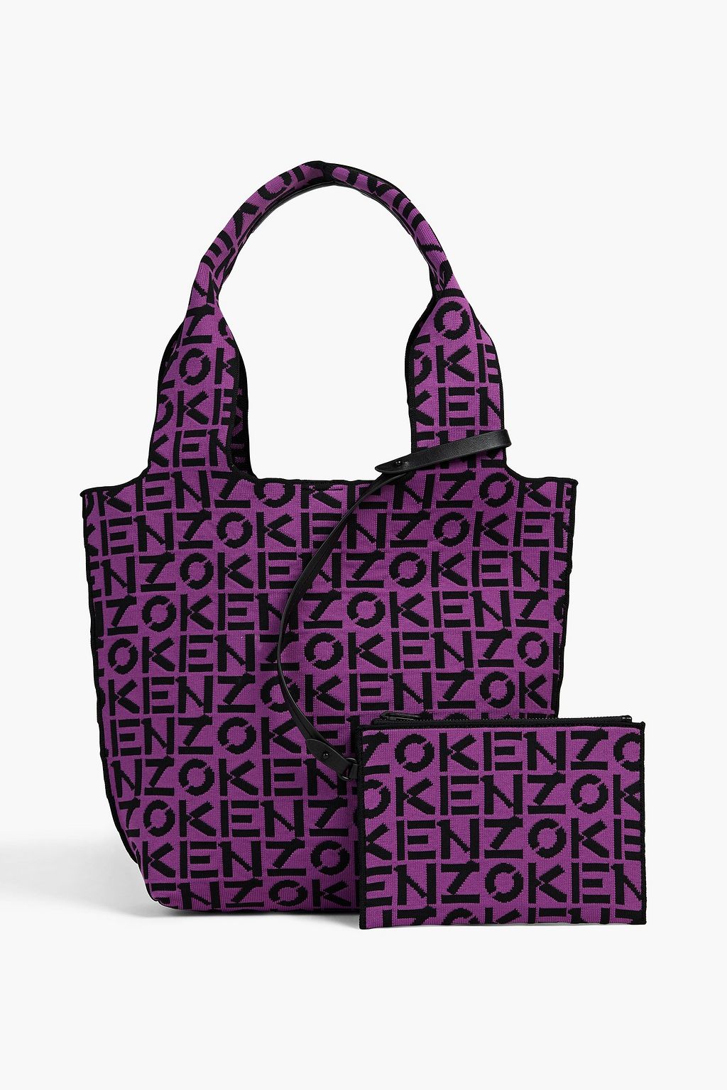 KENZO Jacquard-knit tote