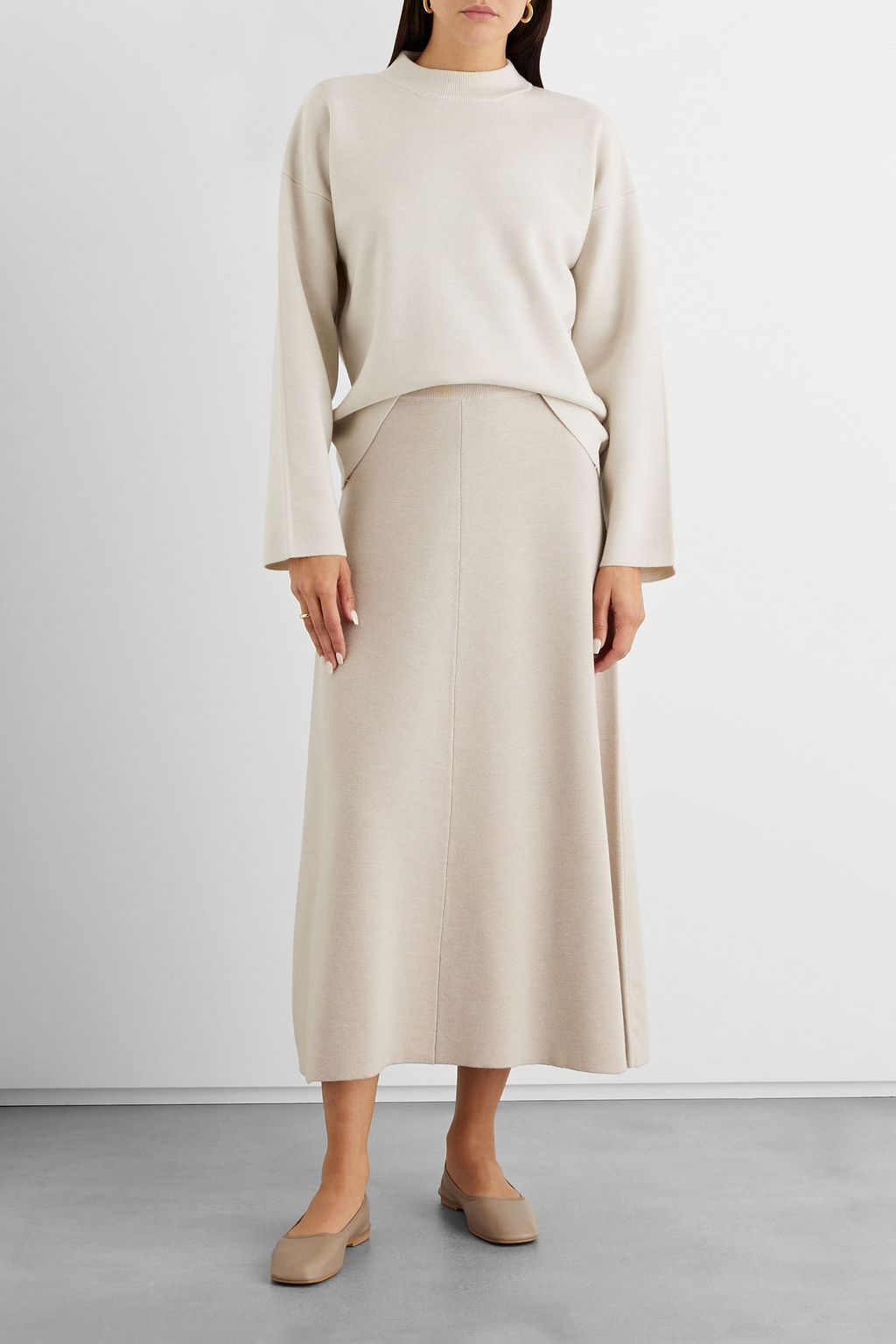 IRIS & INK Meadow leather ballet flats
