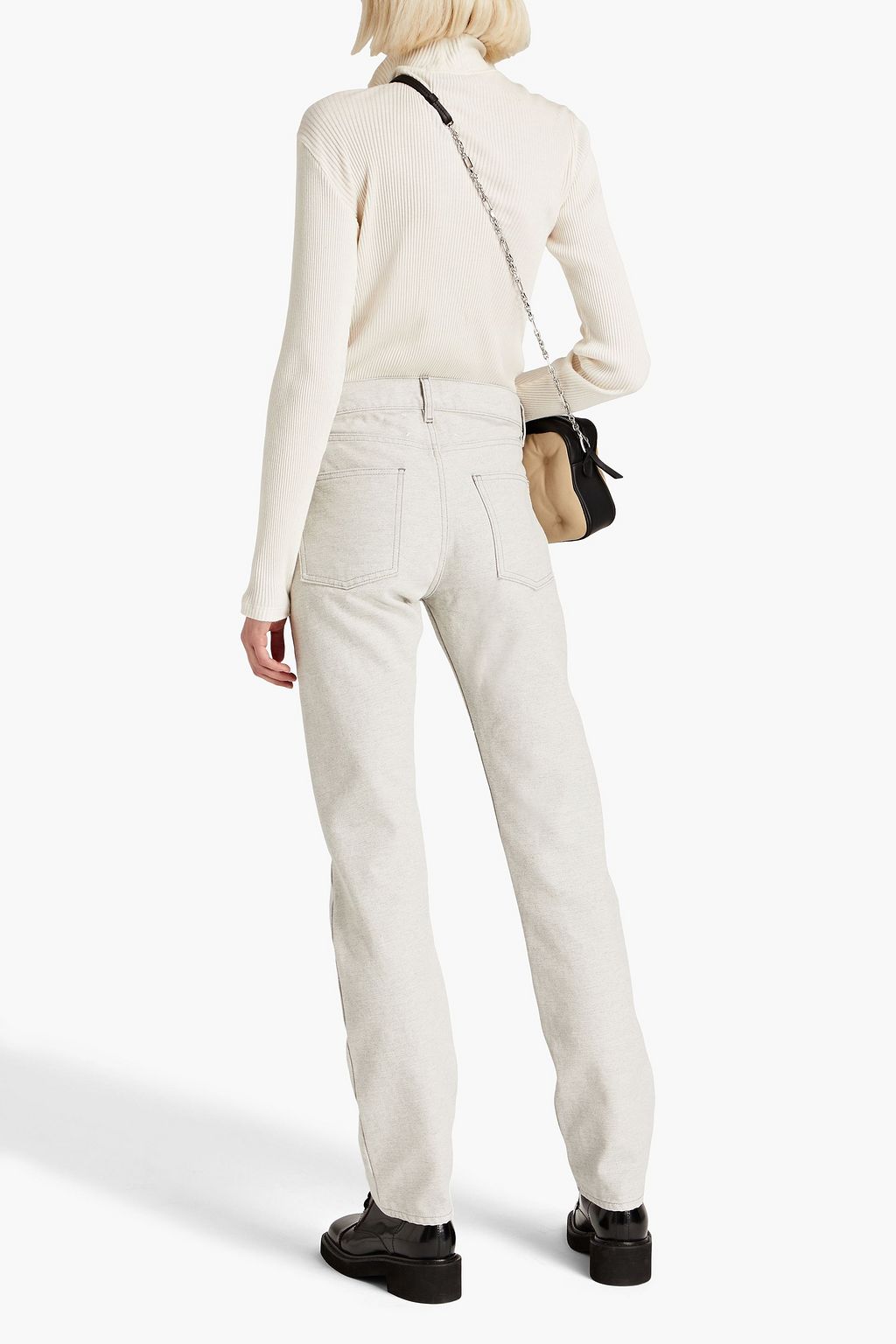 MAISON MARGIELA Mid-rise straight-leg jeans