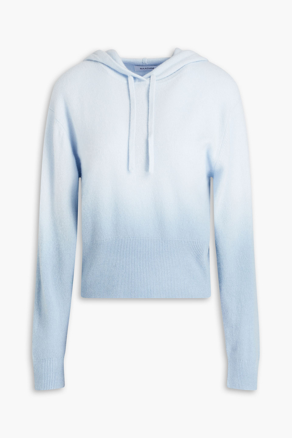 Naadam Dégradé Cashmere Hoodie In Blue