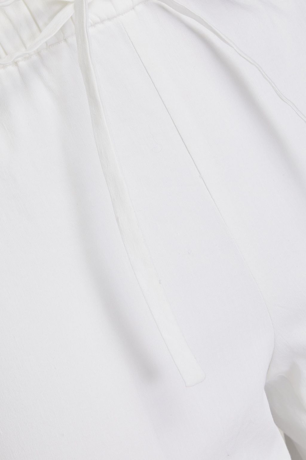 THEORY Treeca cropped linen-blend tapered pants