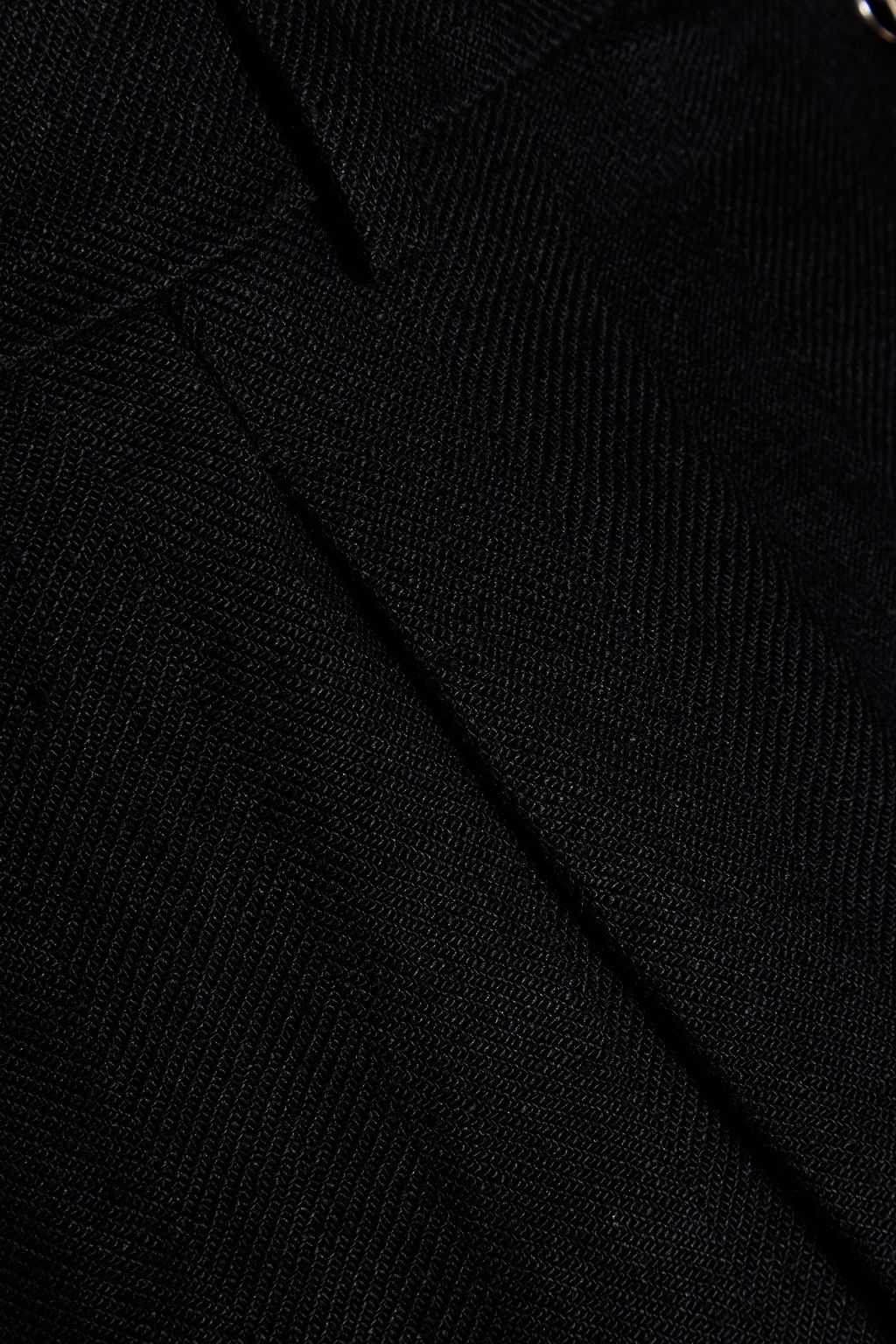 MAISON MARGIELA Pleated linen-twill pants