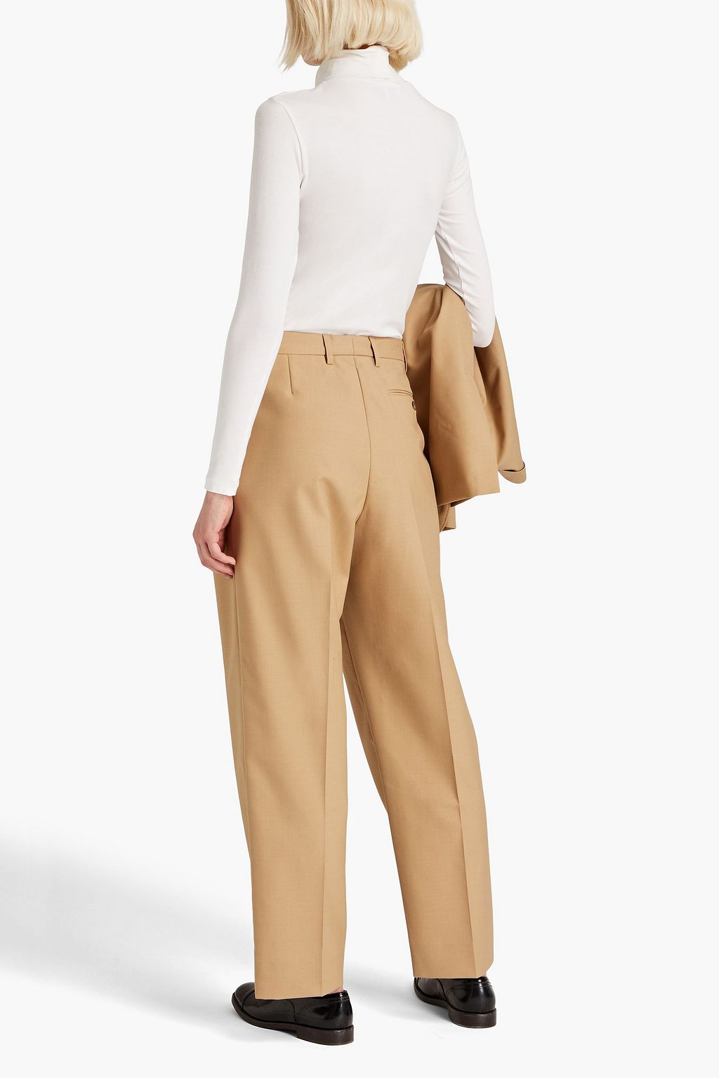 MAISON MARGIELA Wool-twill straight-leg pants