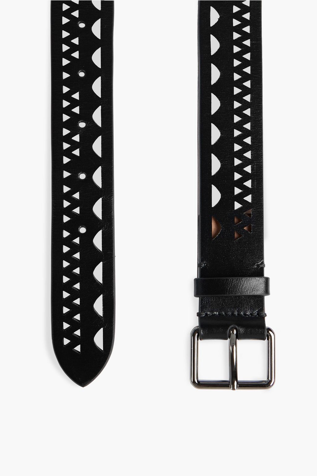 ALAÏA Laser-cut leather belt