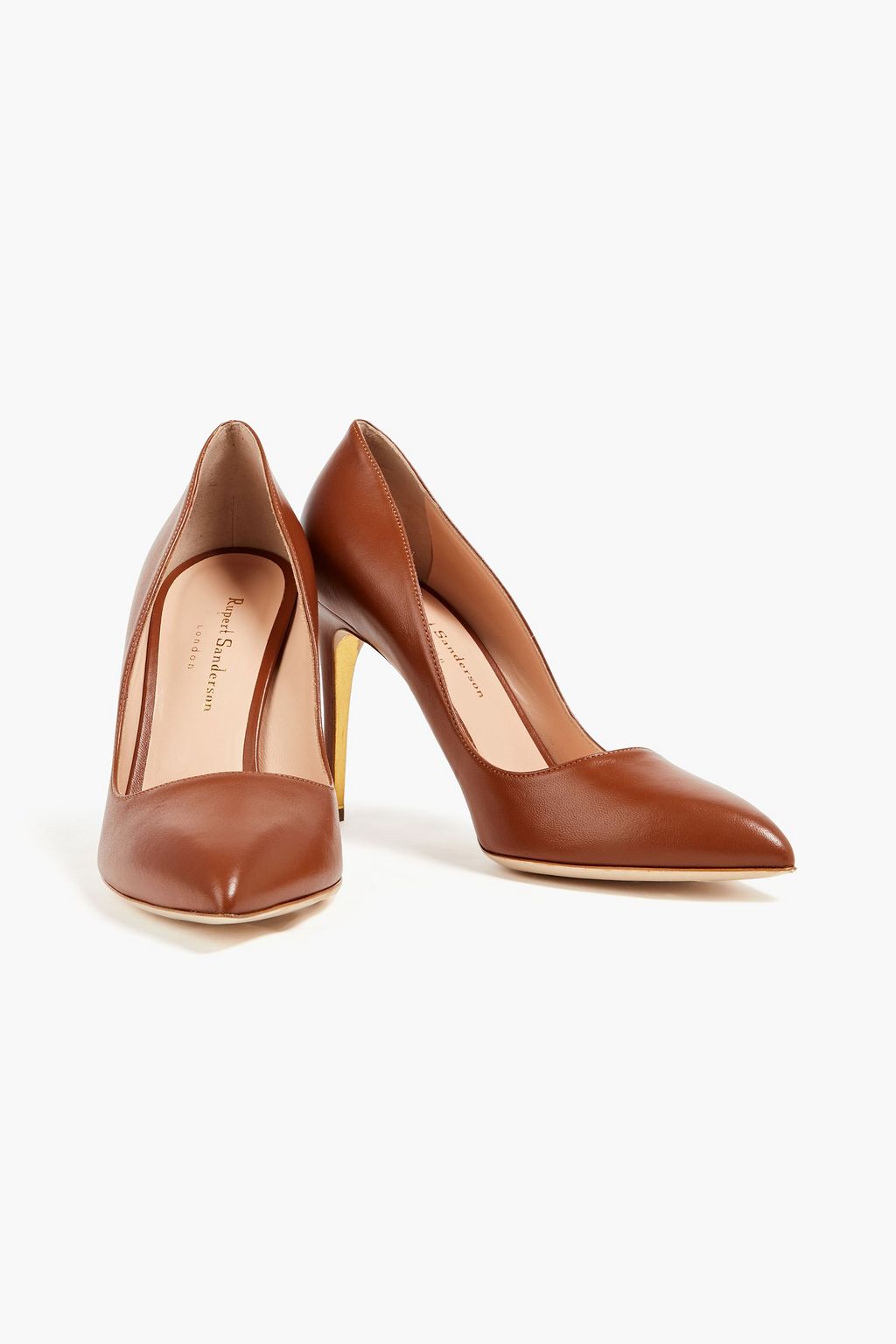 RUPERT SANDERSON Malory leather pumps