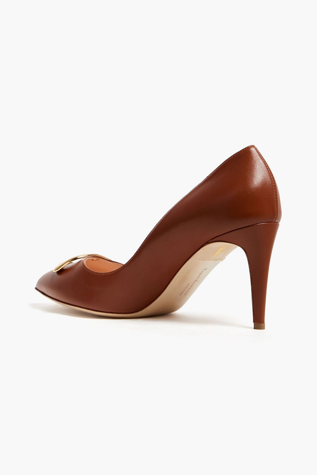 RUPERT SANDERSON Nada embellished leather pumps