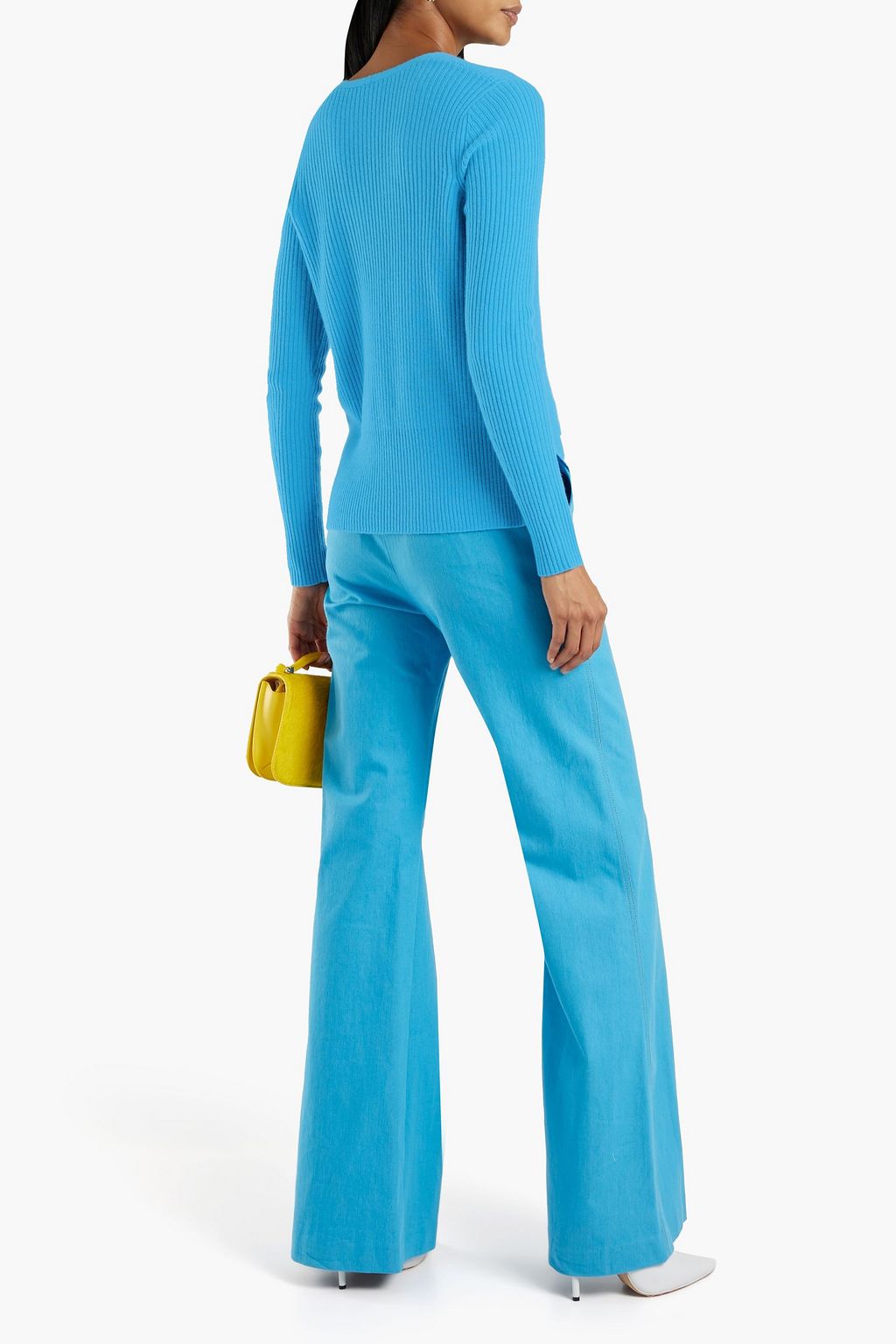 N.PEAL Ribbed cashmere sweater