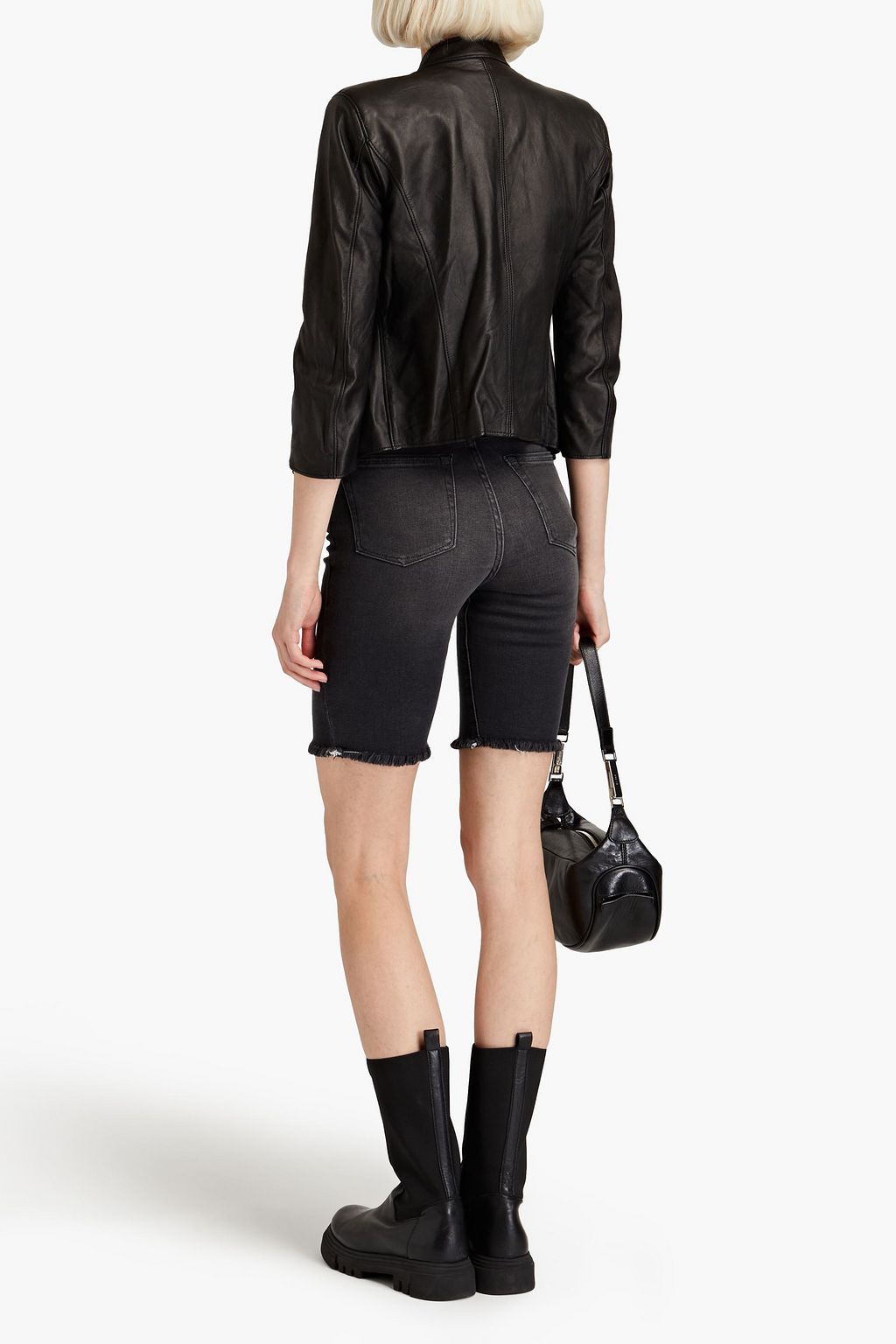 R13 Cafe Racer leather jacket