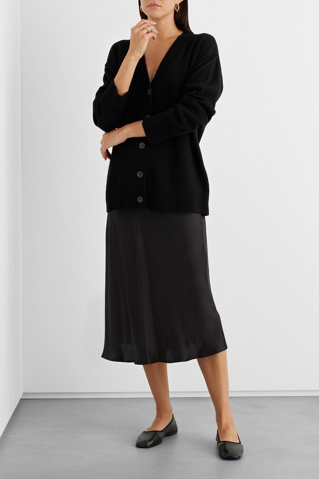 IRIS & INK Meadow leather ballet flats