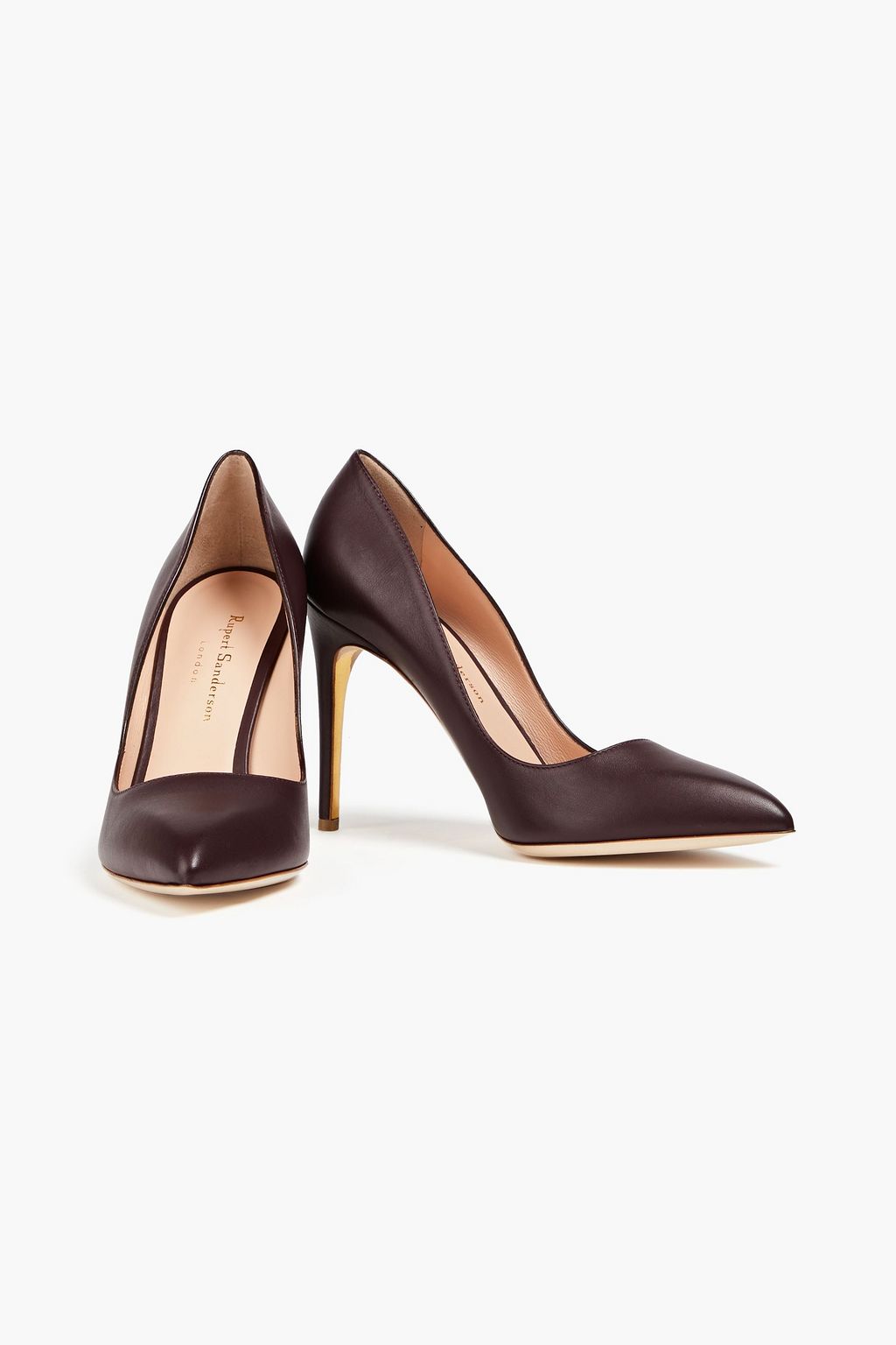 RUPERT SANDERSON Malory leather pumps