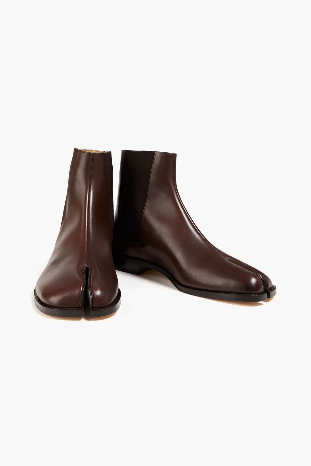 MAISON MARGIELA Tabi split-toe leather Chelsea boots