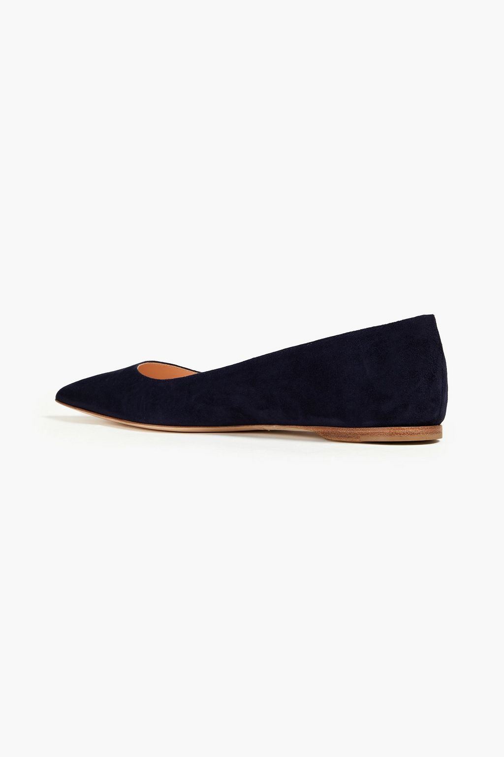 RUPERT SANDERSON Tambi suede point-toe flats