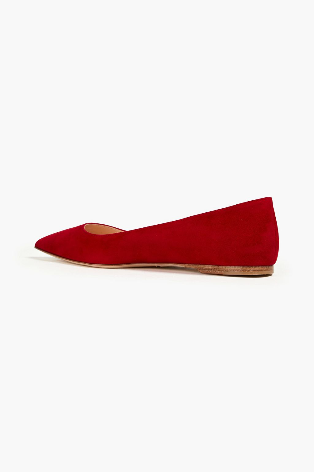 RUPERT SANDERSON Tambi suede point-toe flats