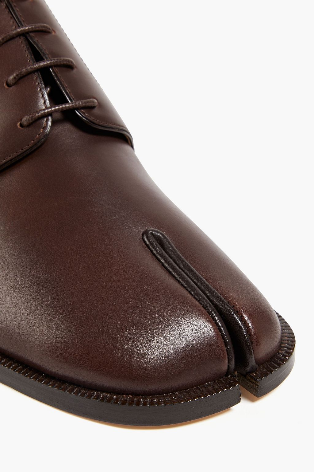 MAISON MARGIELA Tabi split-toe leather derby shoes
