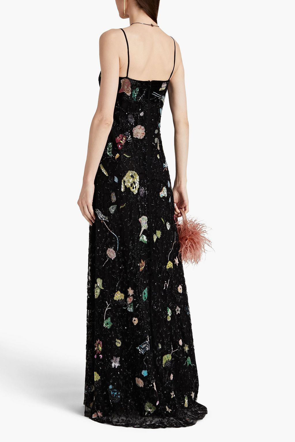 VALENTINO GARAVANI Embellished tulle gown