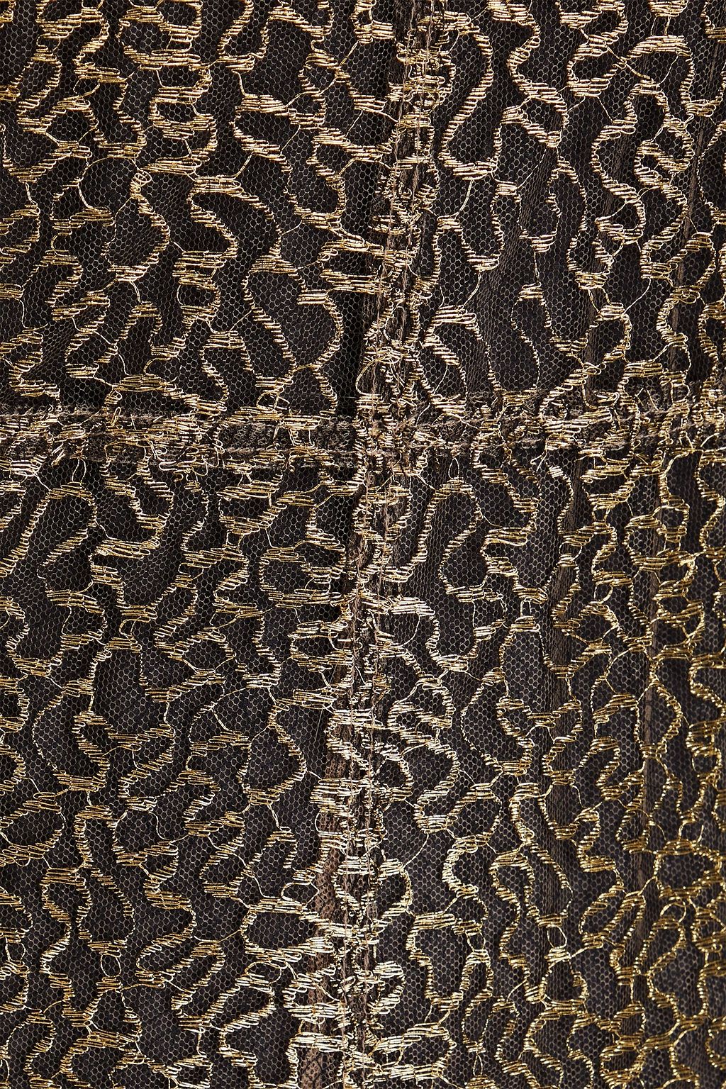 VALENTINO GARAVANI Metallic lace gown