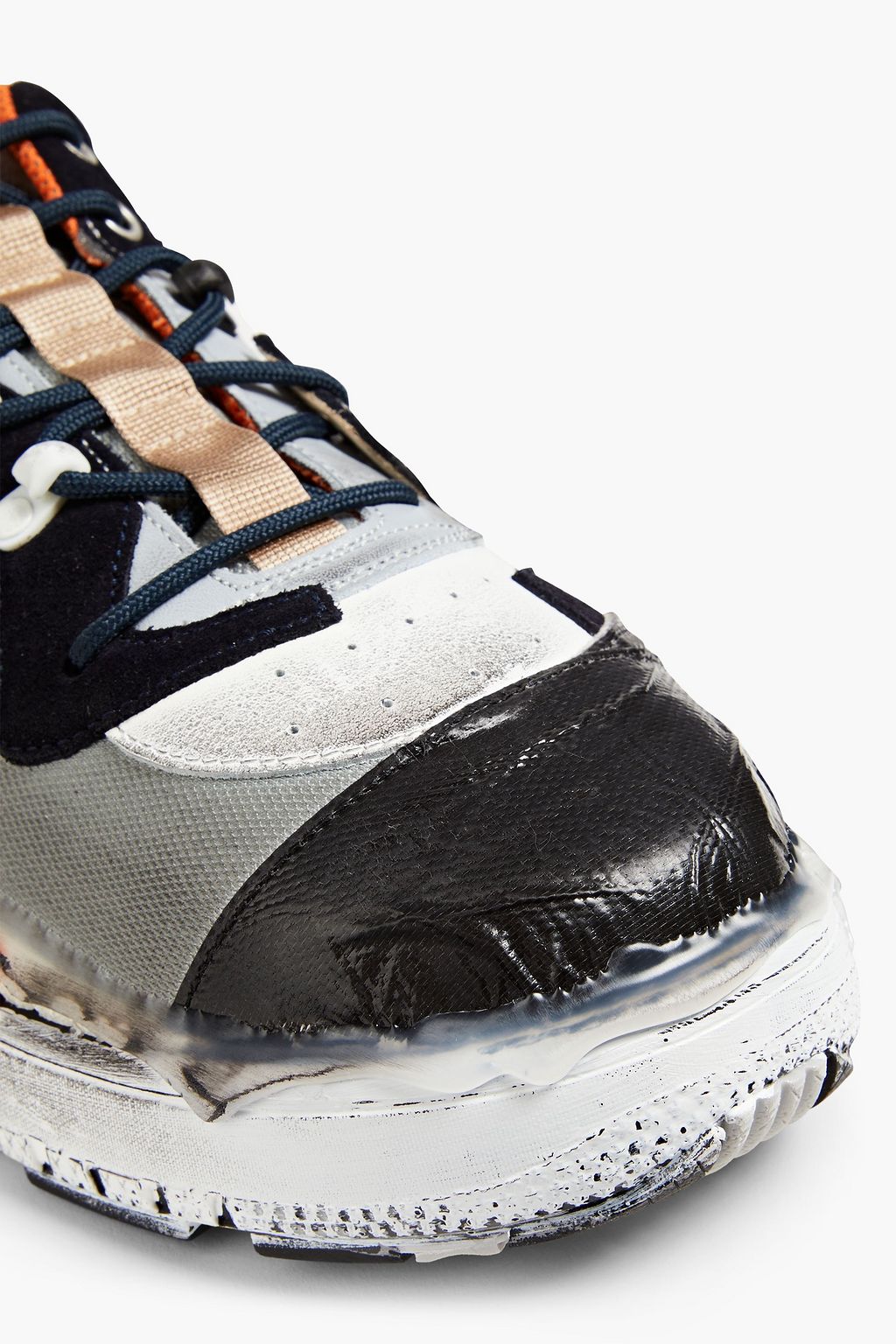 MAISON MARGIELA Coated leather sneakers