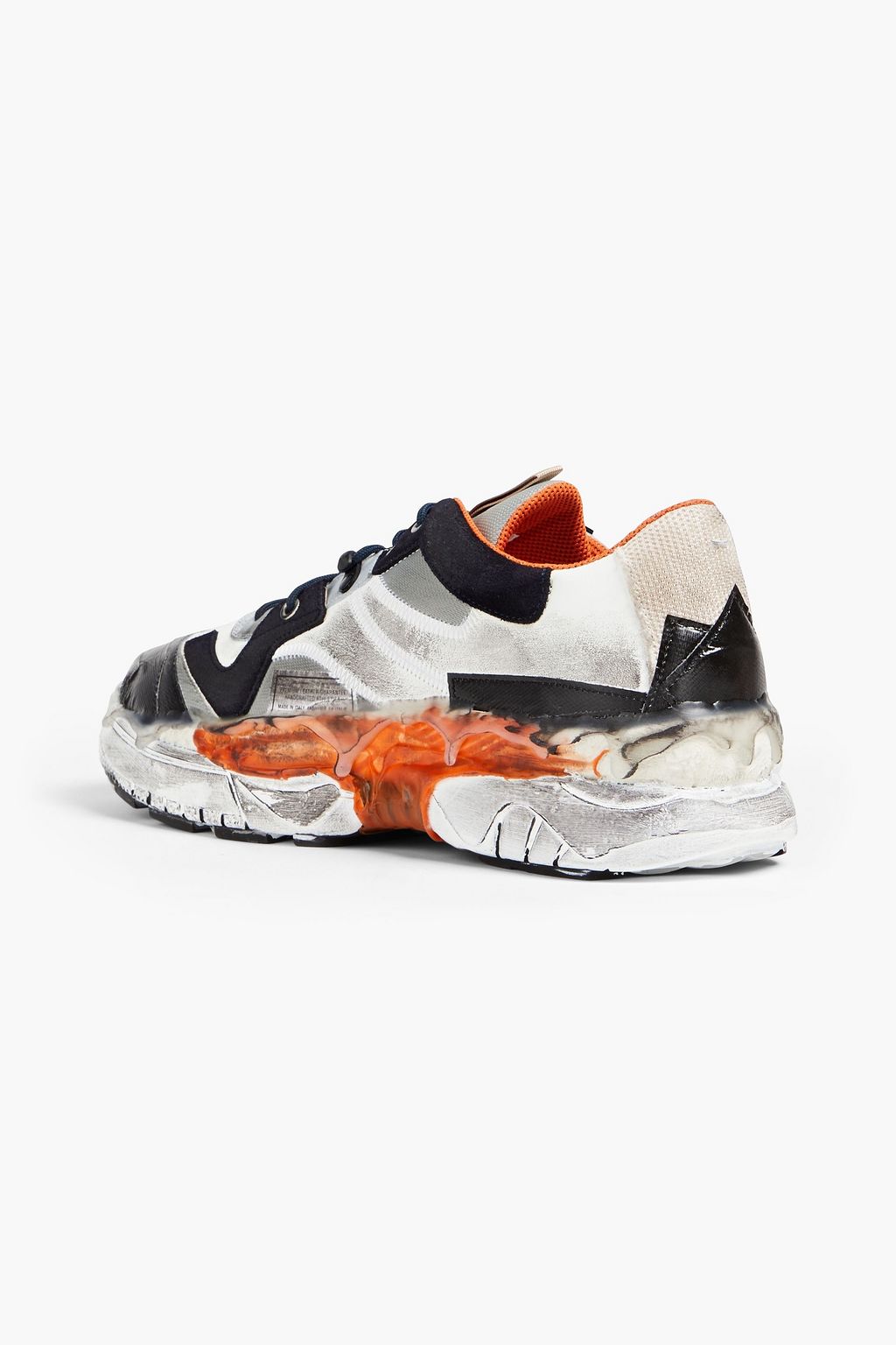 MAISON MARGIELA Coated leather sneakers