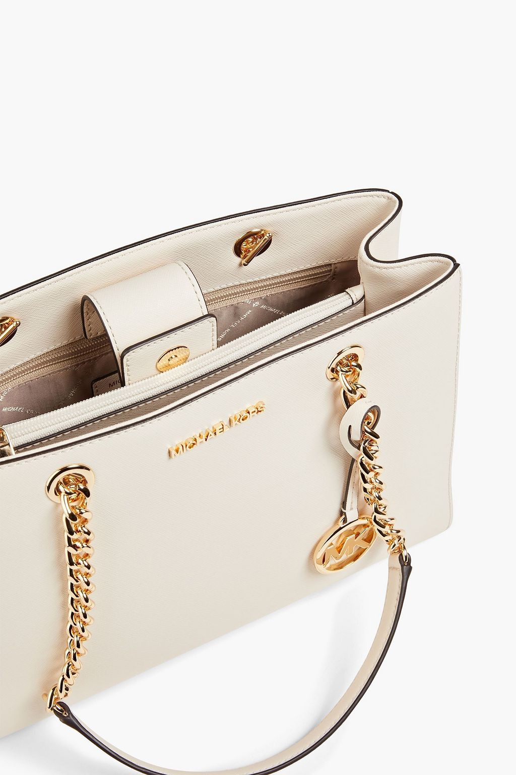 MICHAEL MICHAEL KORS Teagan textured-leather tote